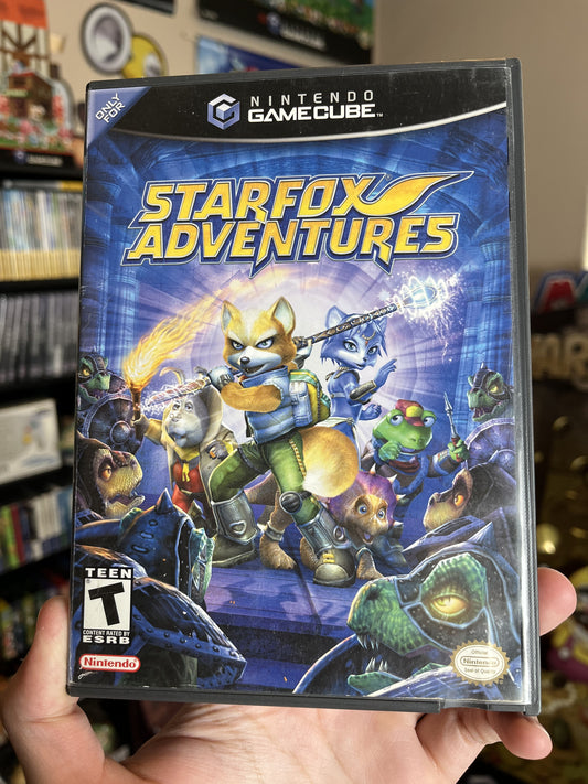 Starfox Adventures GameCube Boxed