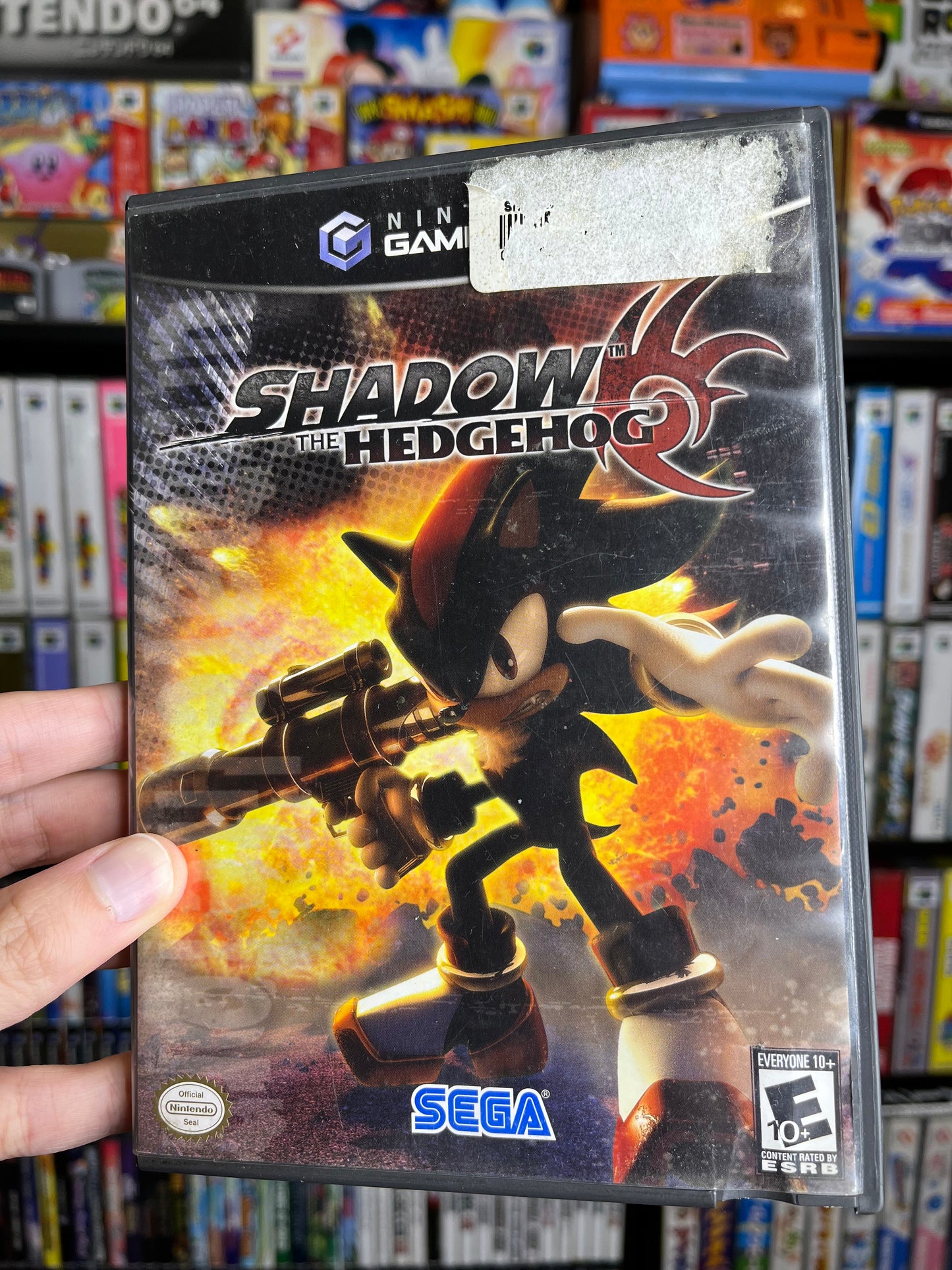 Shadow the Hedgehog GameCube No Manual