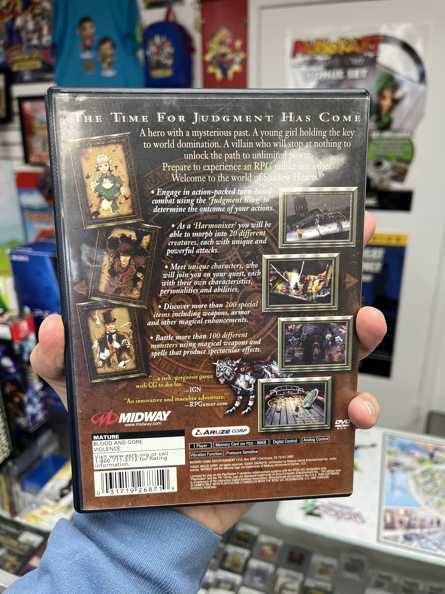 Shadow Hearts PS2 Complete Clean