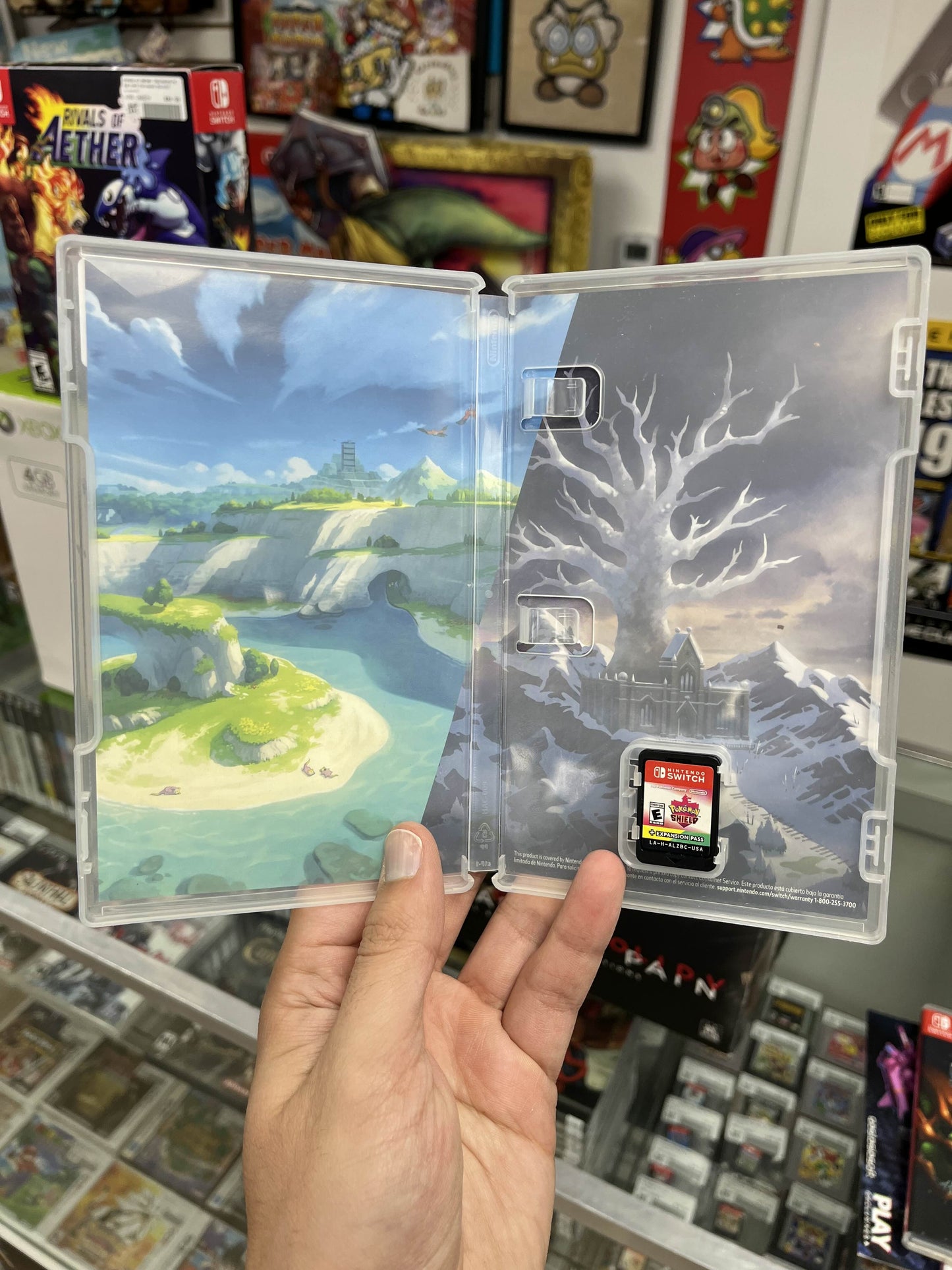 Pokemon Shield + Shield Expansion Pack Switch