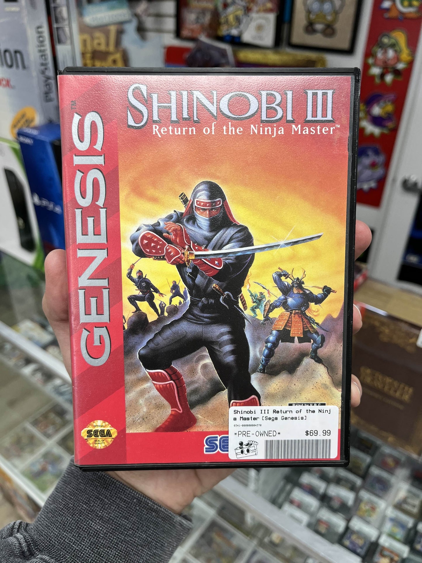 Shinobi III Sega Genesis Complete