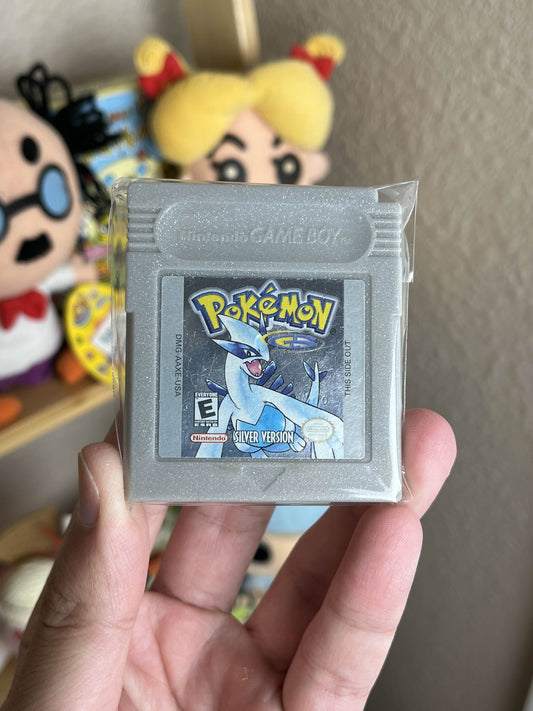 Pokemon Silver GameBoy Authentic Fresh Battery