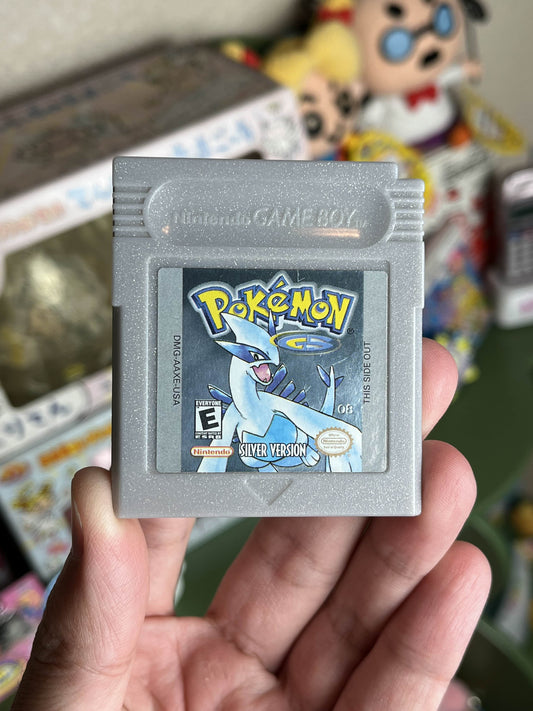 Pokemon Silver GameBoy Authentic Clean