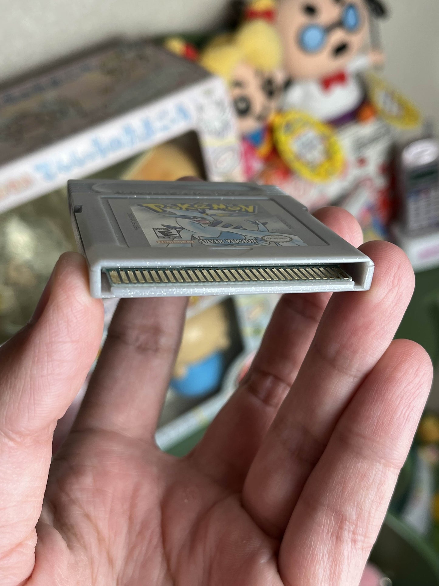 Pokemon Silver GameBoy Authentic Clean