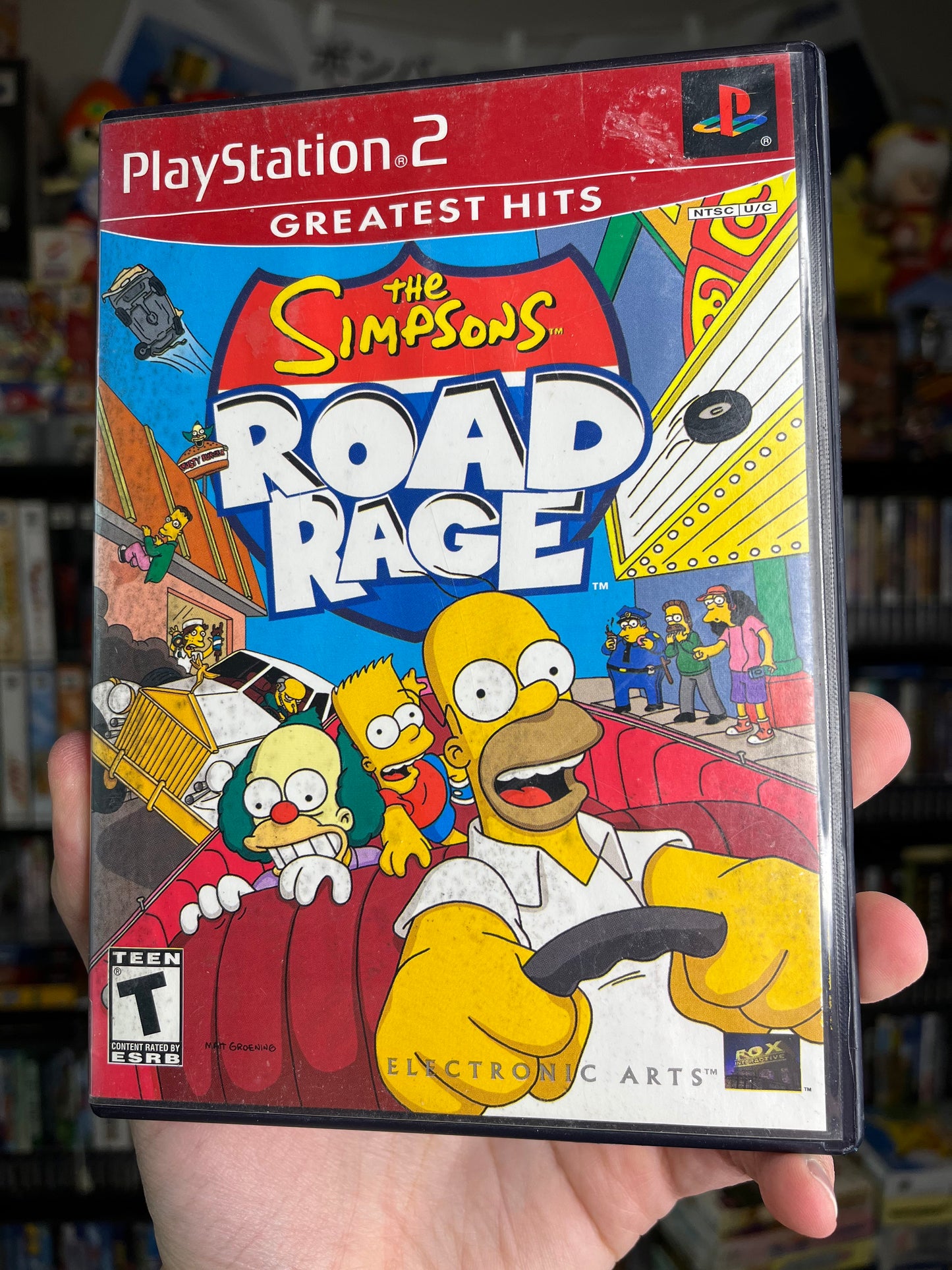 Simpsons Road Rage PS2 CIB