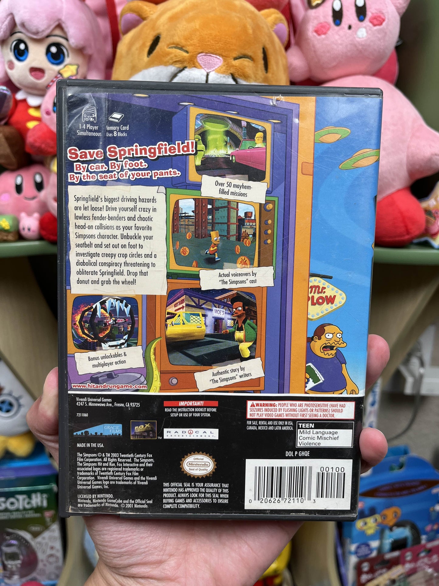 Simpson's Hit and Run GameCube CIB