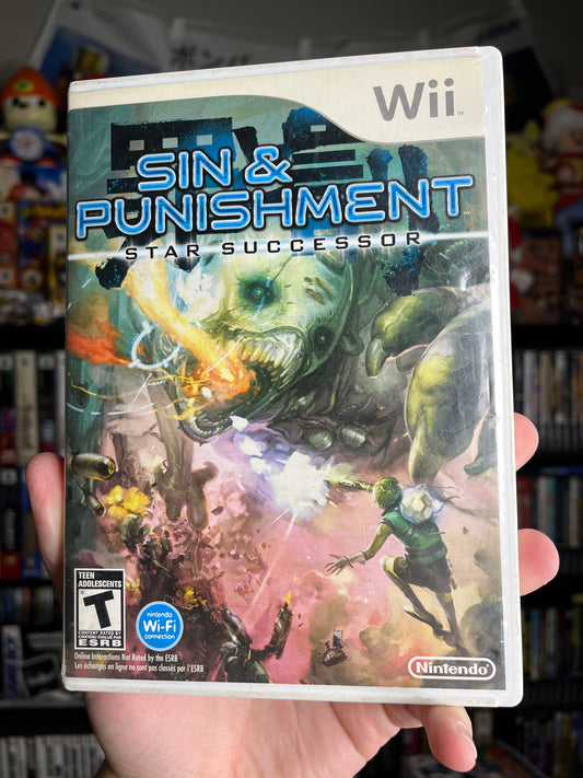 Sin & Punishment Star Successor Wii CIB