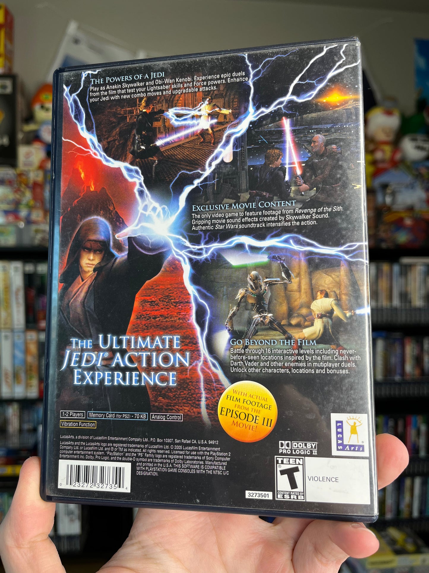 Star Wars Episode III Revenge of the Sith PS2 CIB