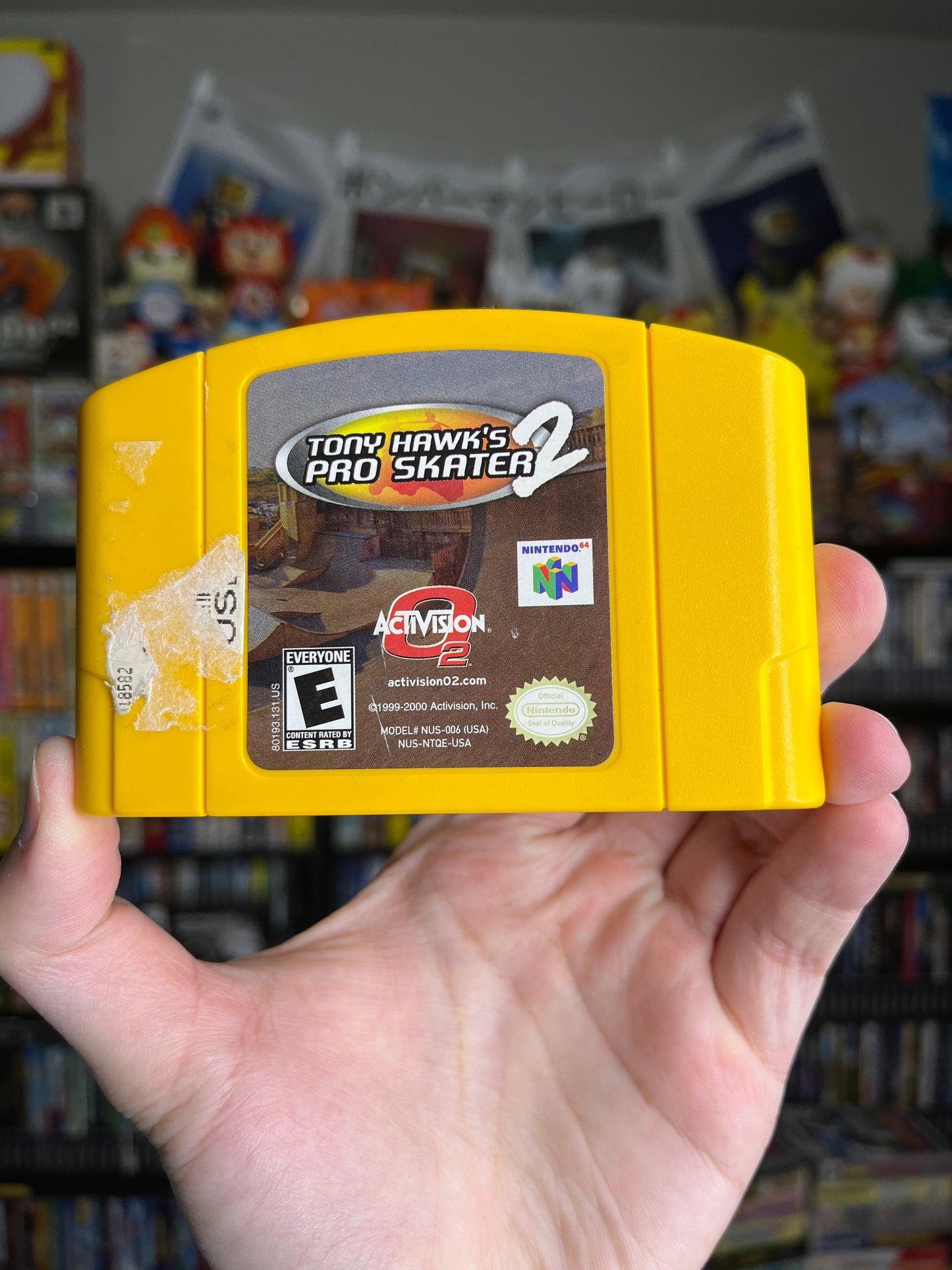 Tony Hawk's Pro Skater 2 N64 Authentic