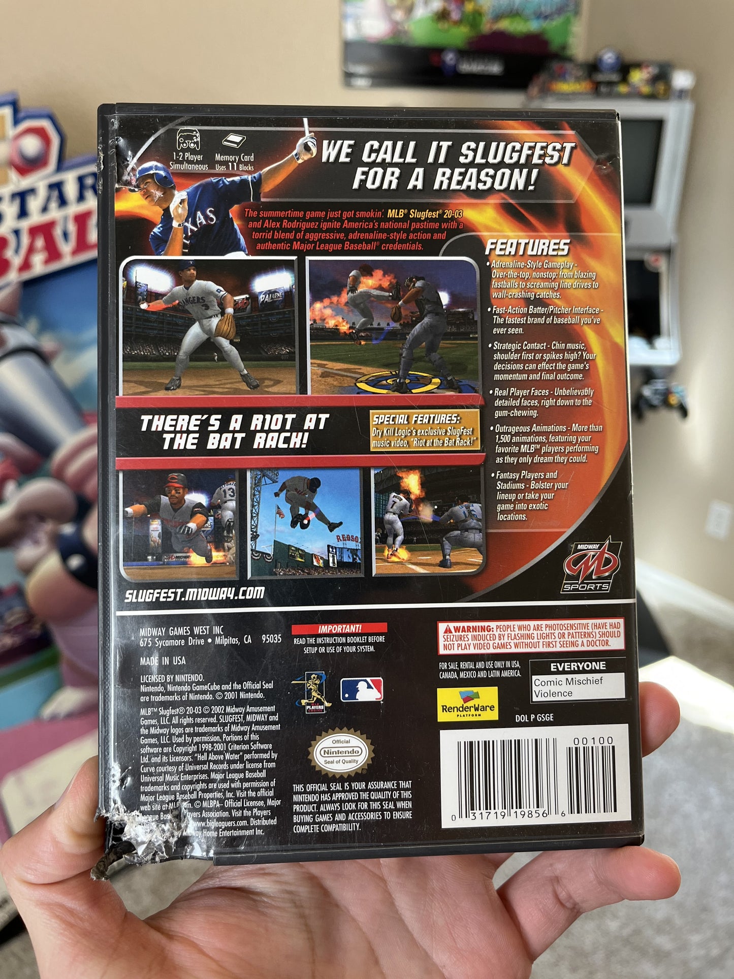 MLB Slugfest 2003 GameCube CIB