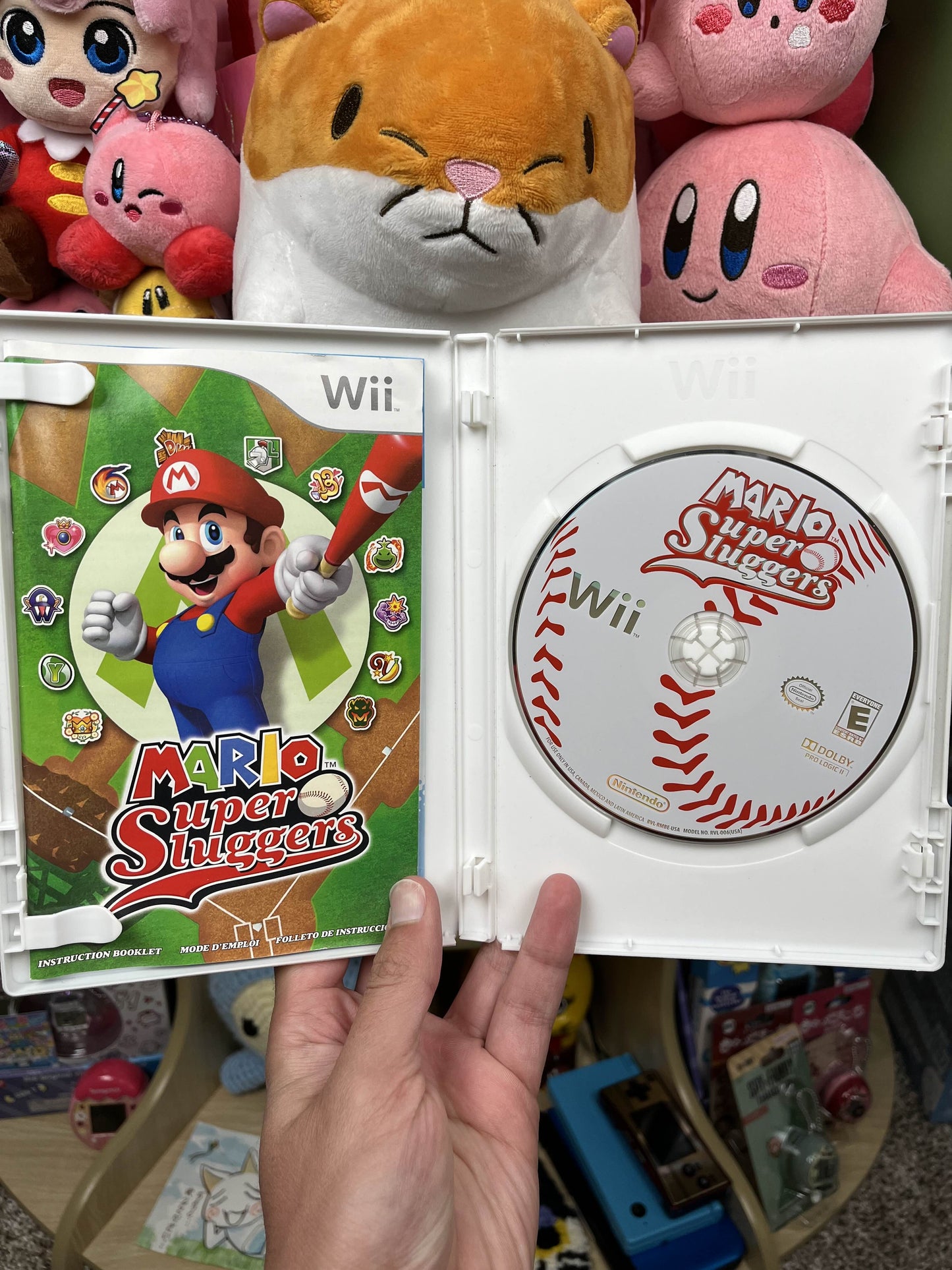 Mario Super Sluggers Wii CIB Clean