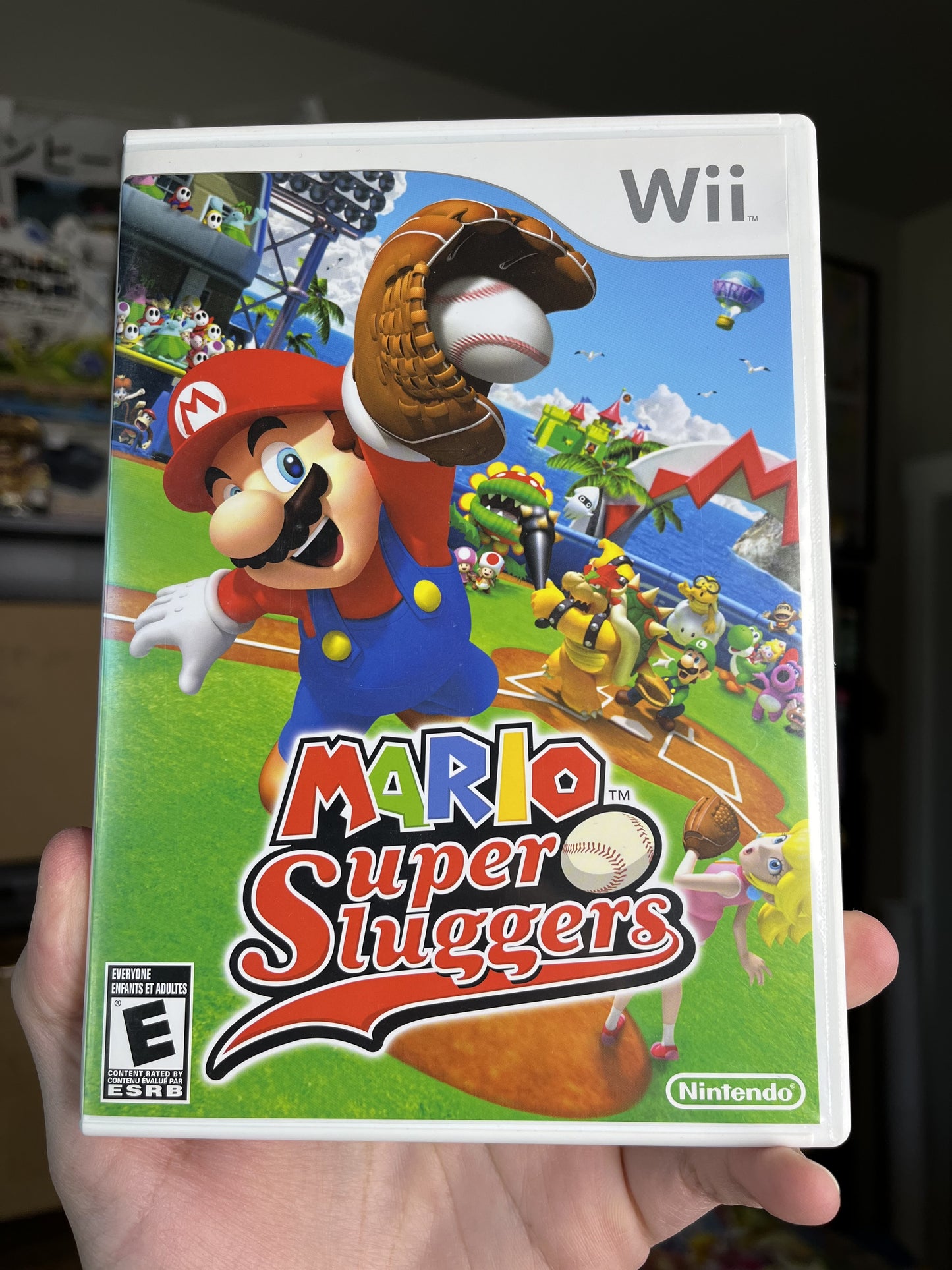 Super Mario Sluggers Wii CIB Clean