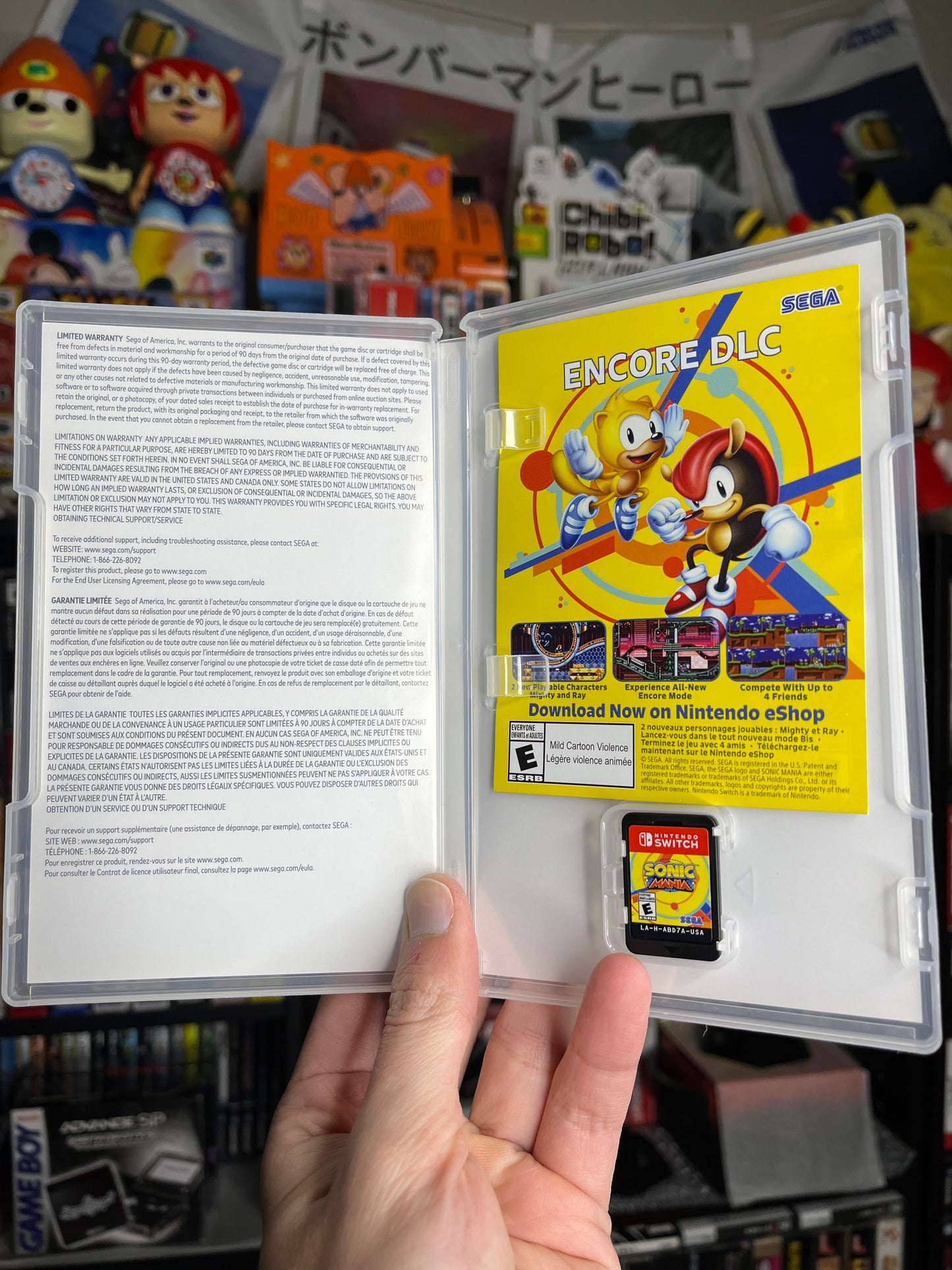 Sonic Mania Nintendo Switch CIB