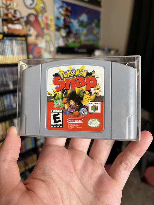 Pokemon Snap N64 Clean W/ Protector