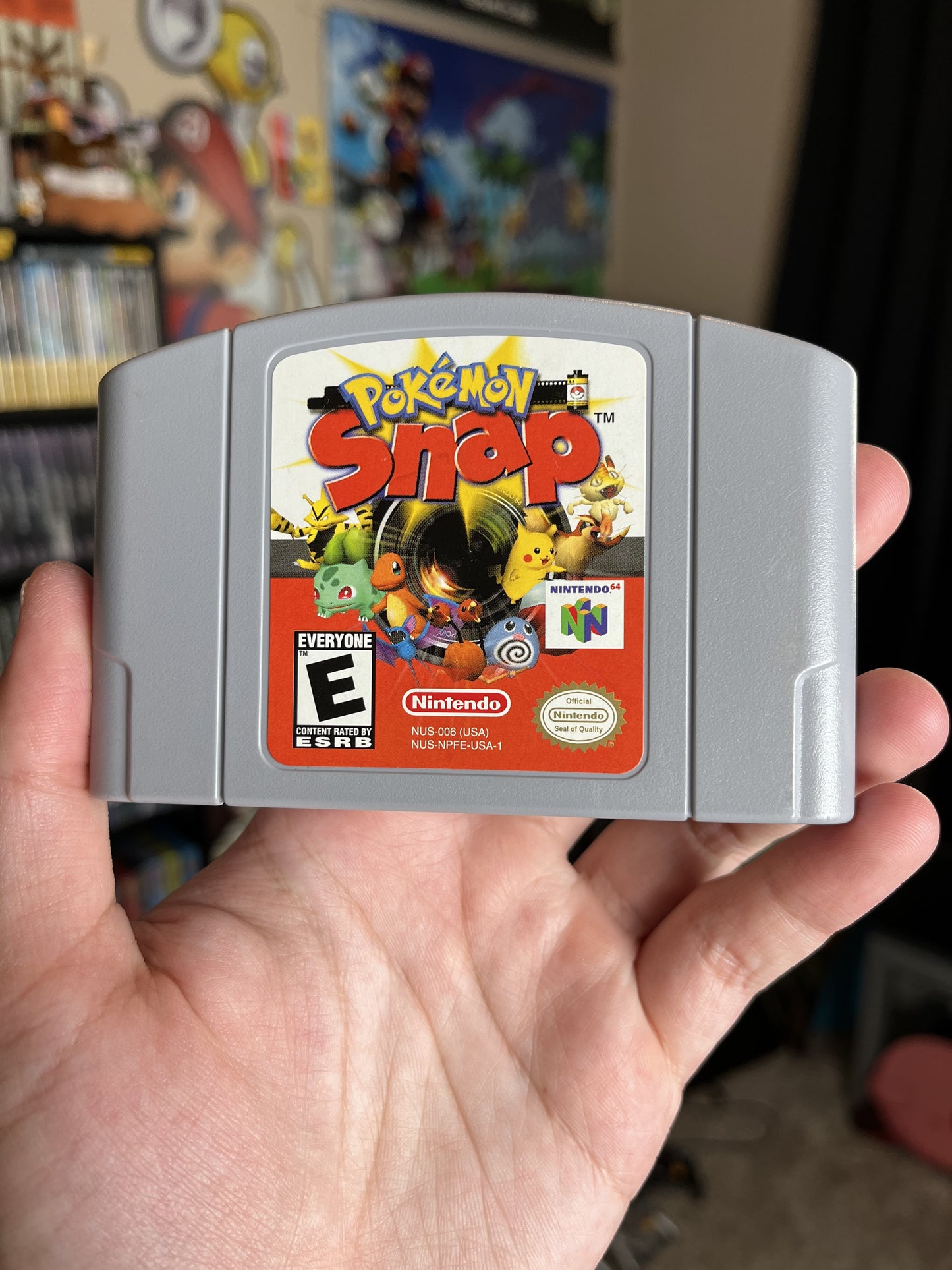 Pokemon Snap N64 Clean W/ Protector