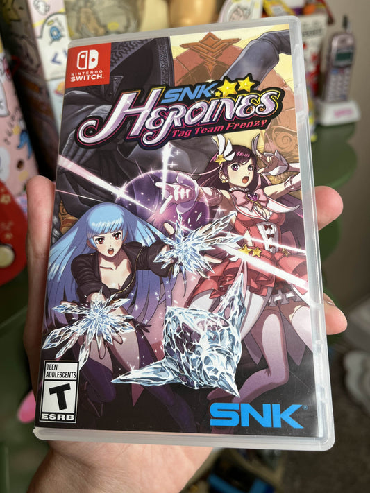 SNK Heroines Tag Team Frenzy Switch CIB Clean