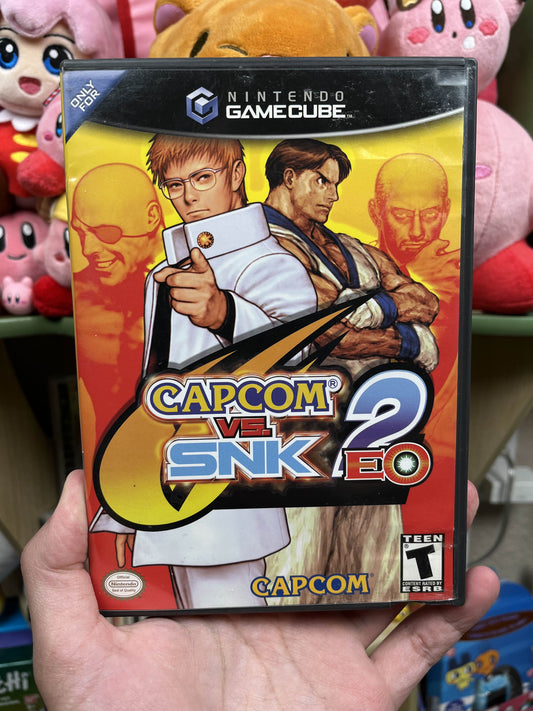 Capcom VS SNK EO 2 GameCube CIB Clean