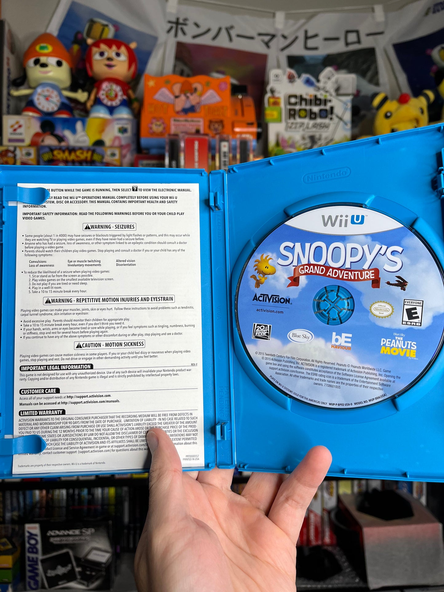 Snoopy's Grand Adventure Wii U CIB