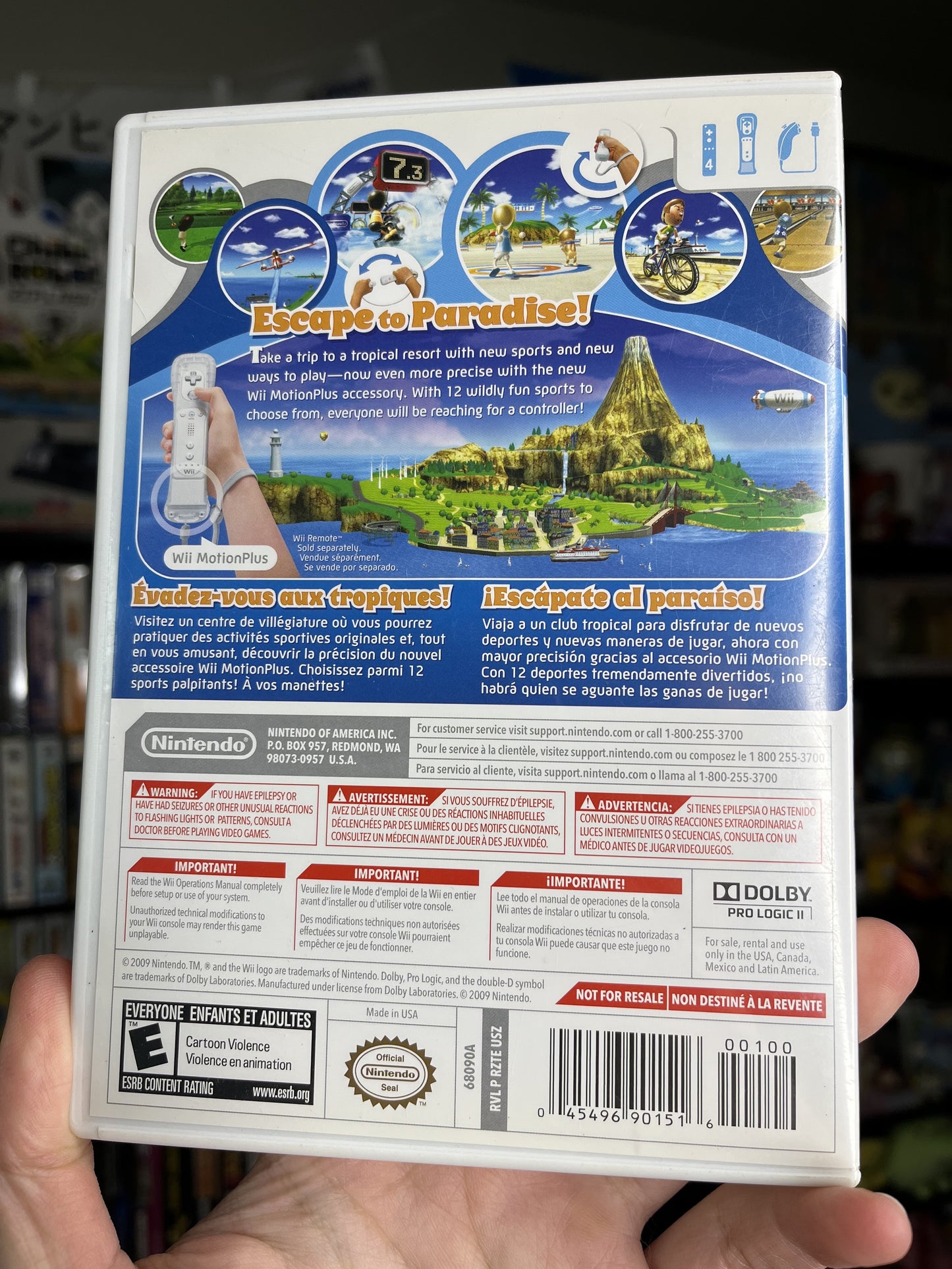 Wii Sports Resort Wii CIB