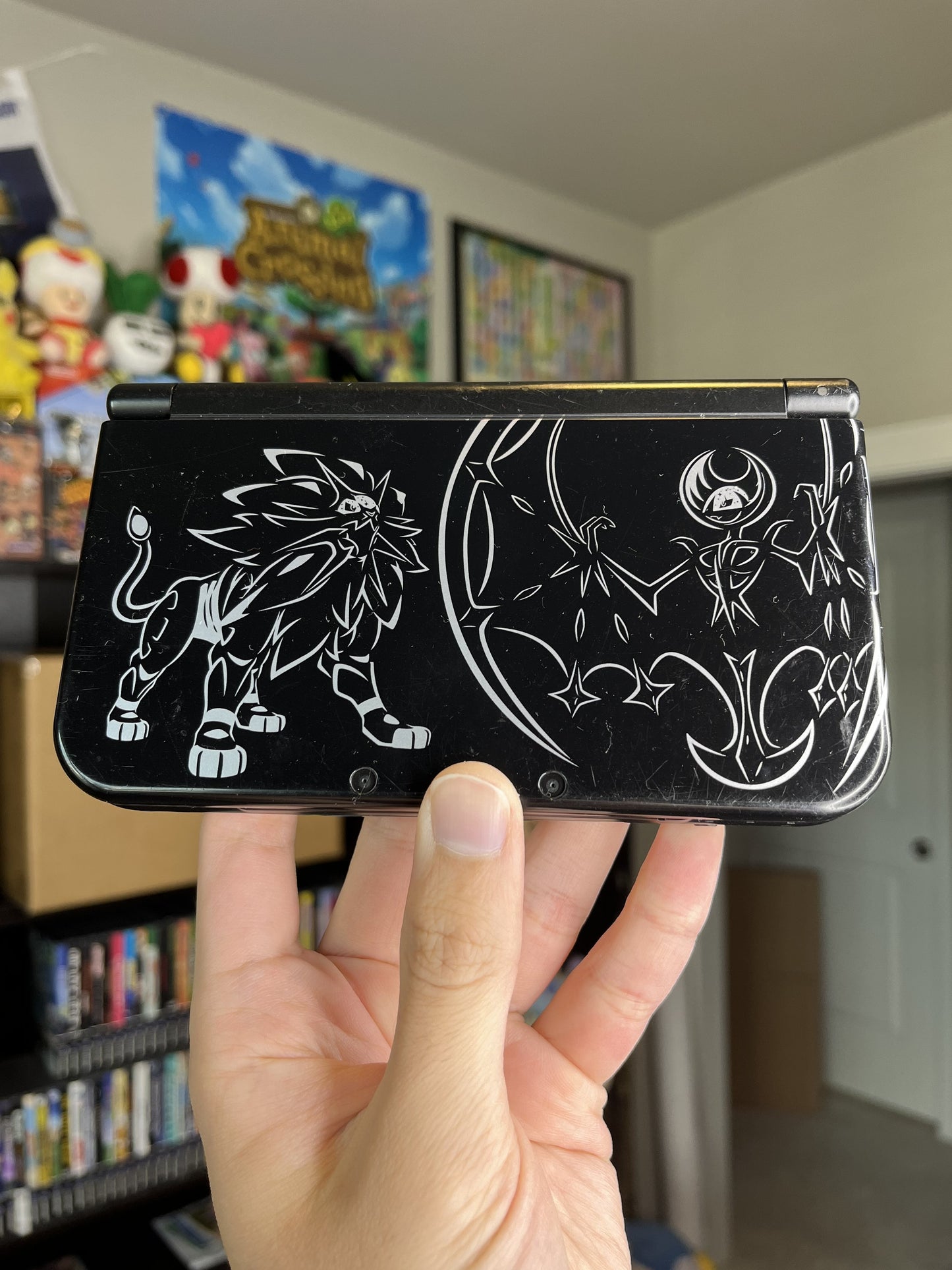 New 3DS XL Pokemon Solgaleo & Lunala Edition Clean