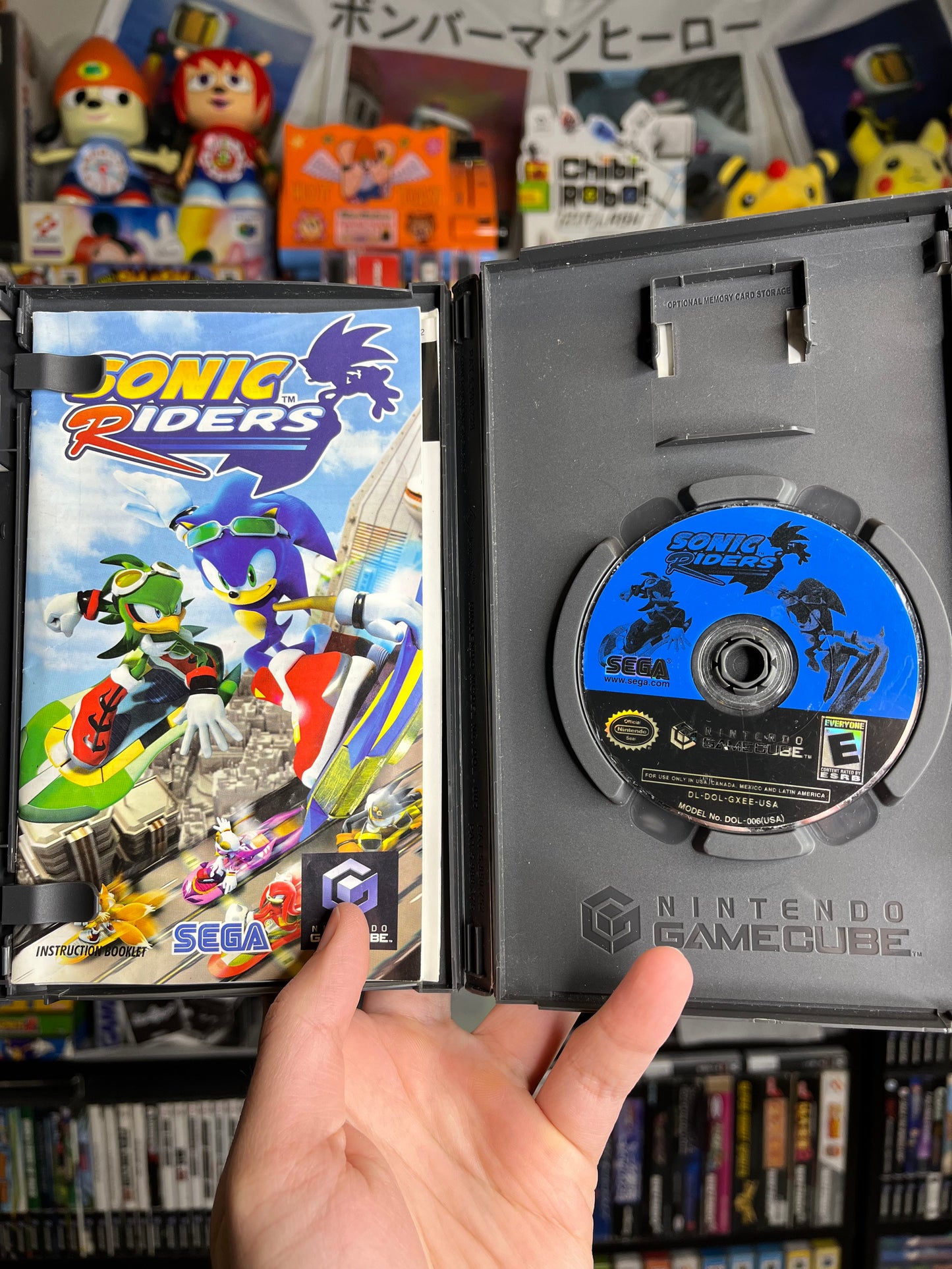 Sonic Riders GameCube Black Label CIB