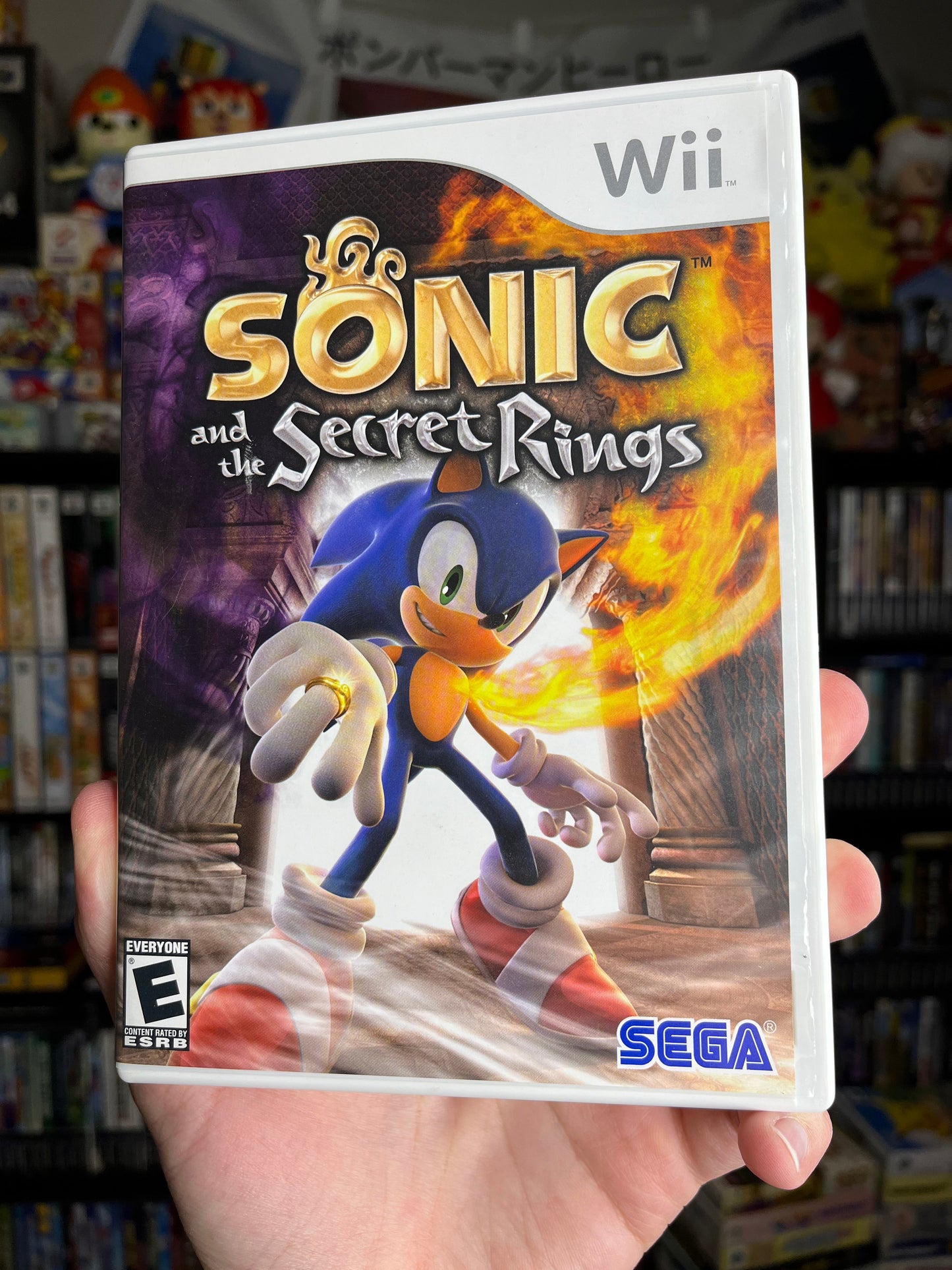 Sonic and the Secret Rings Wii CIB