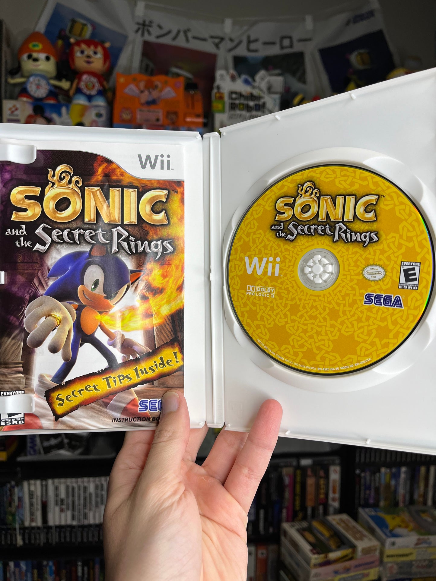 Sonic and the Secret Rings Wii CIB