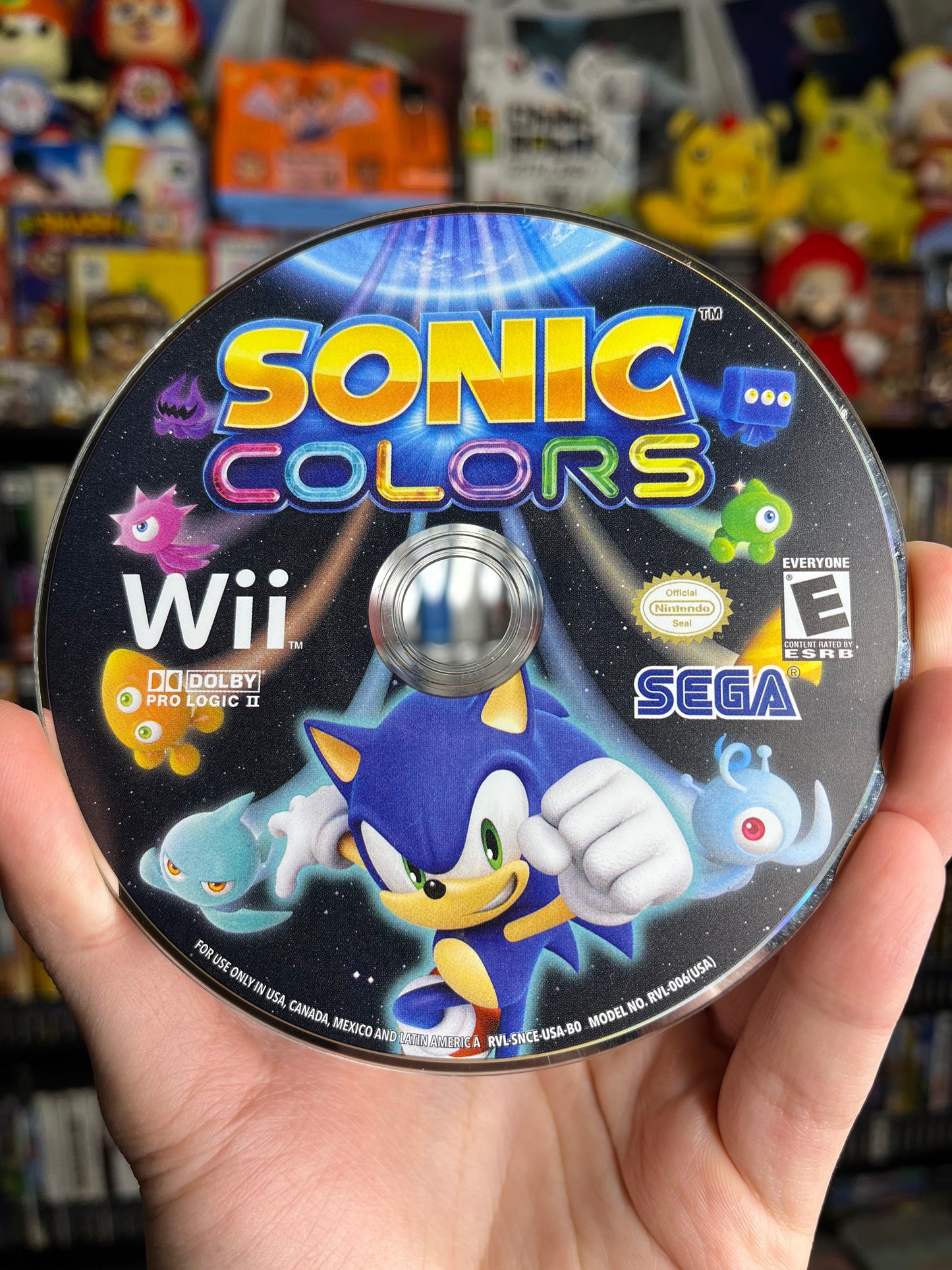 Sonic Colors Nintendo Wii Disc Only