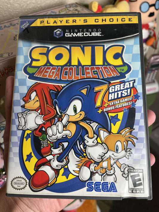 Sonic Mega Collection GameCube CIB Clean