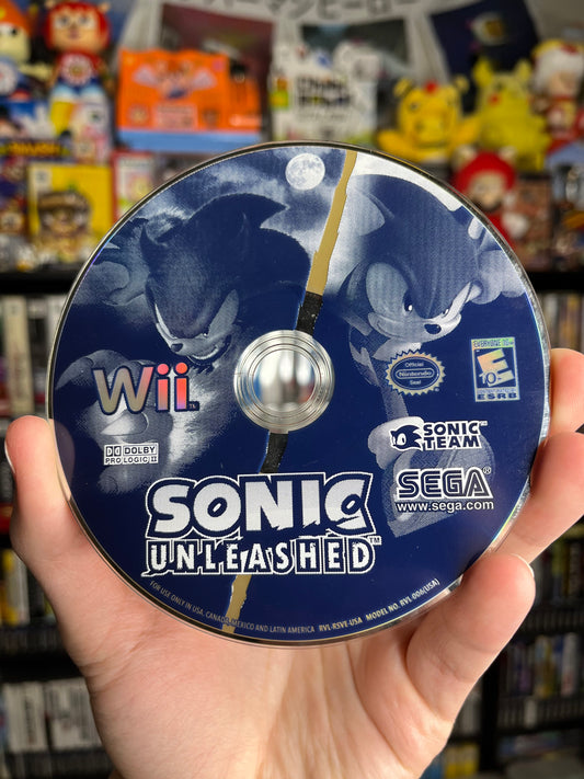 Sonic Unleashed Nintendo Wii Disc Only