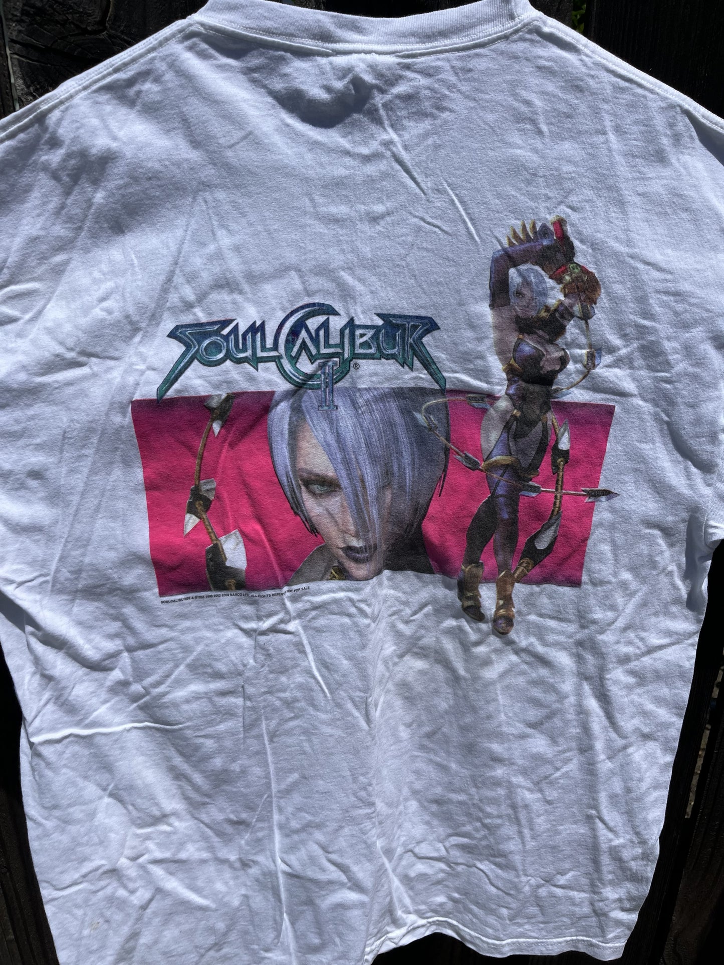 Soul Calibur II Promo Shirt Rare CLEAN XL