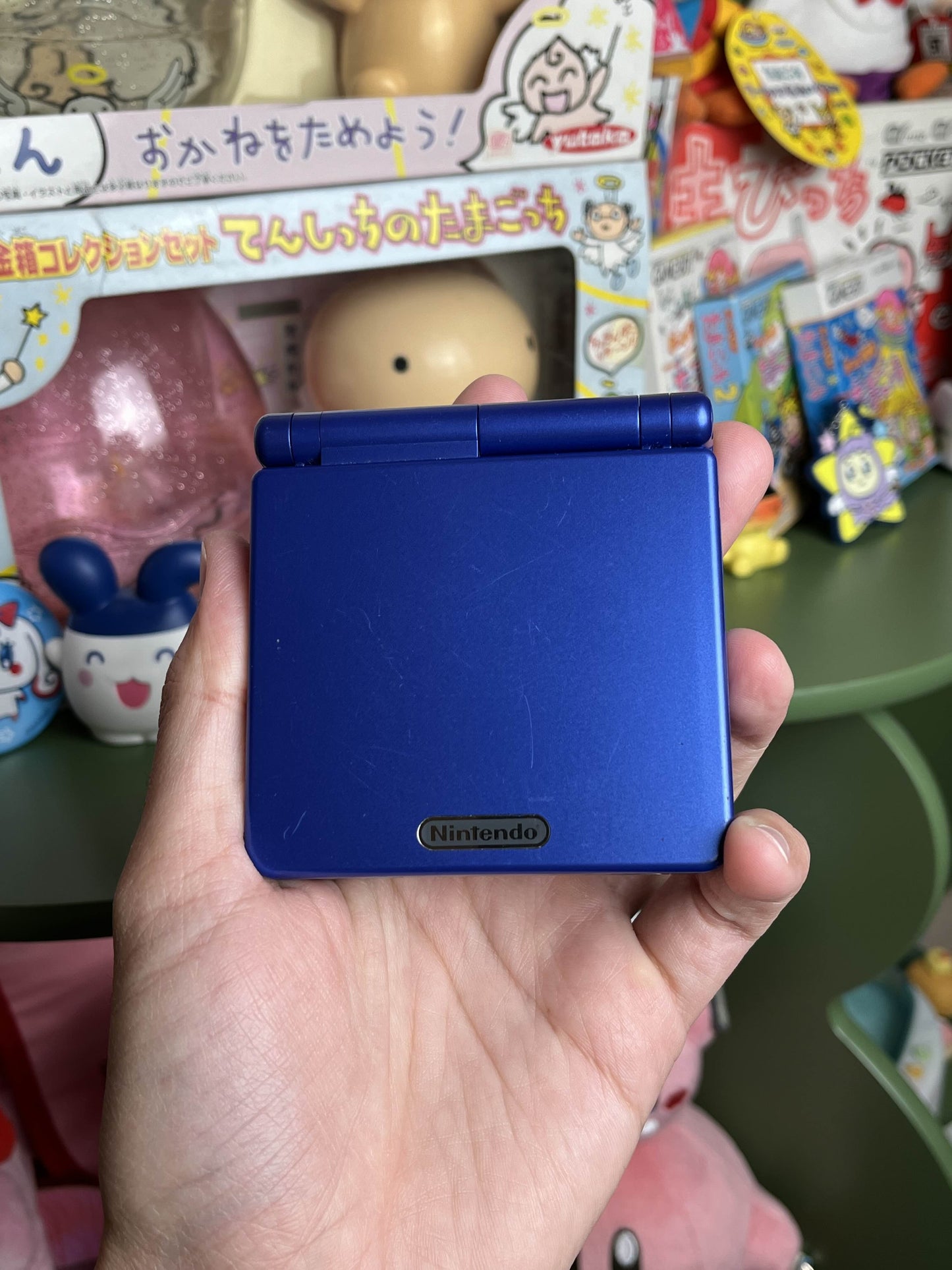 GameBoy Advance SP Blue Clean Authentic W/ Charger