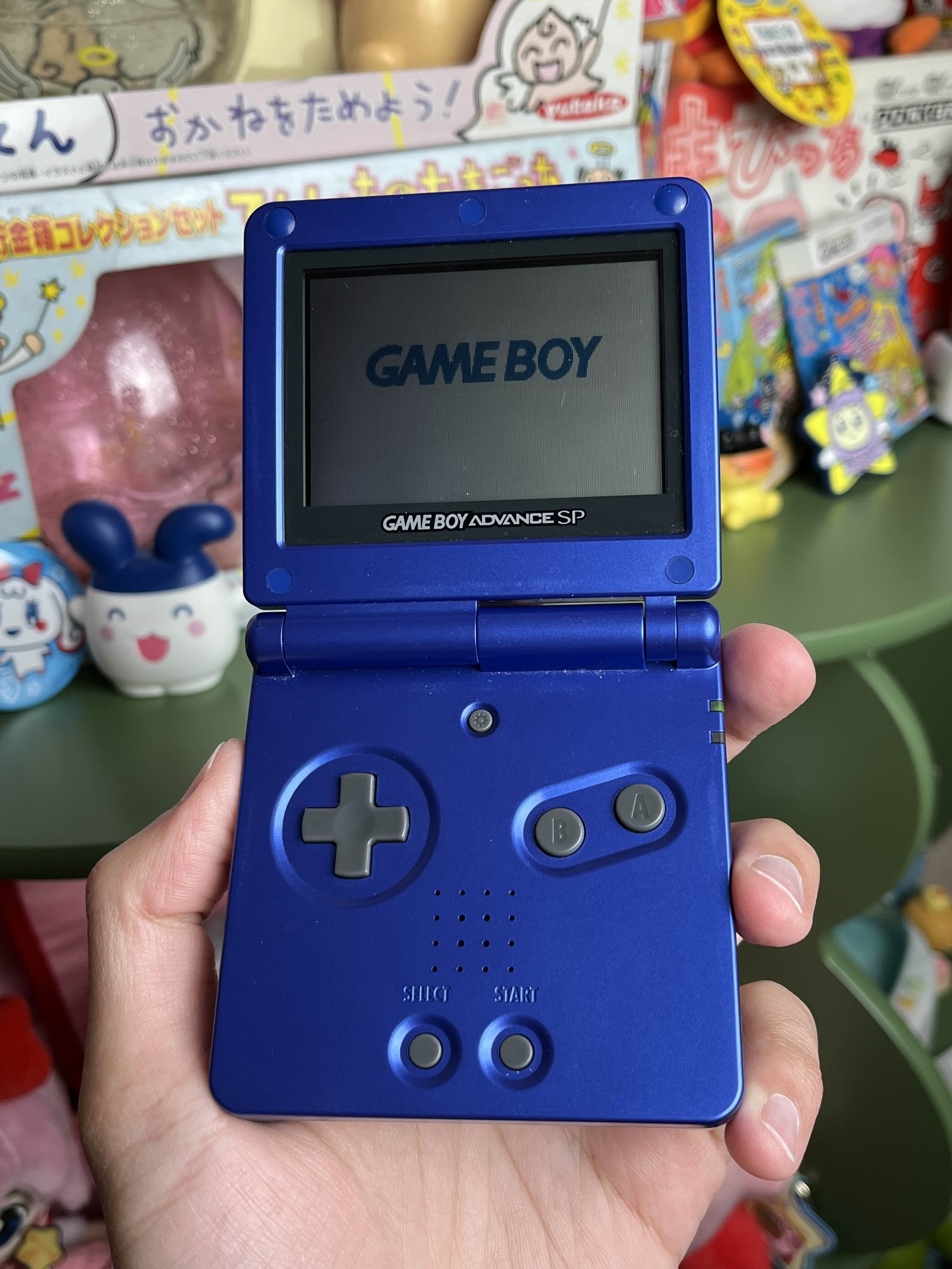 GameBoy Advance SP Blue Clean Authentic W/ Charger – CakeHoarder Games