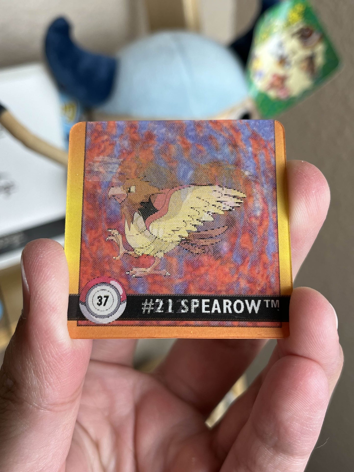 Pokemon Lenticular Card Spearow/Fearow MINT