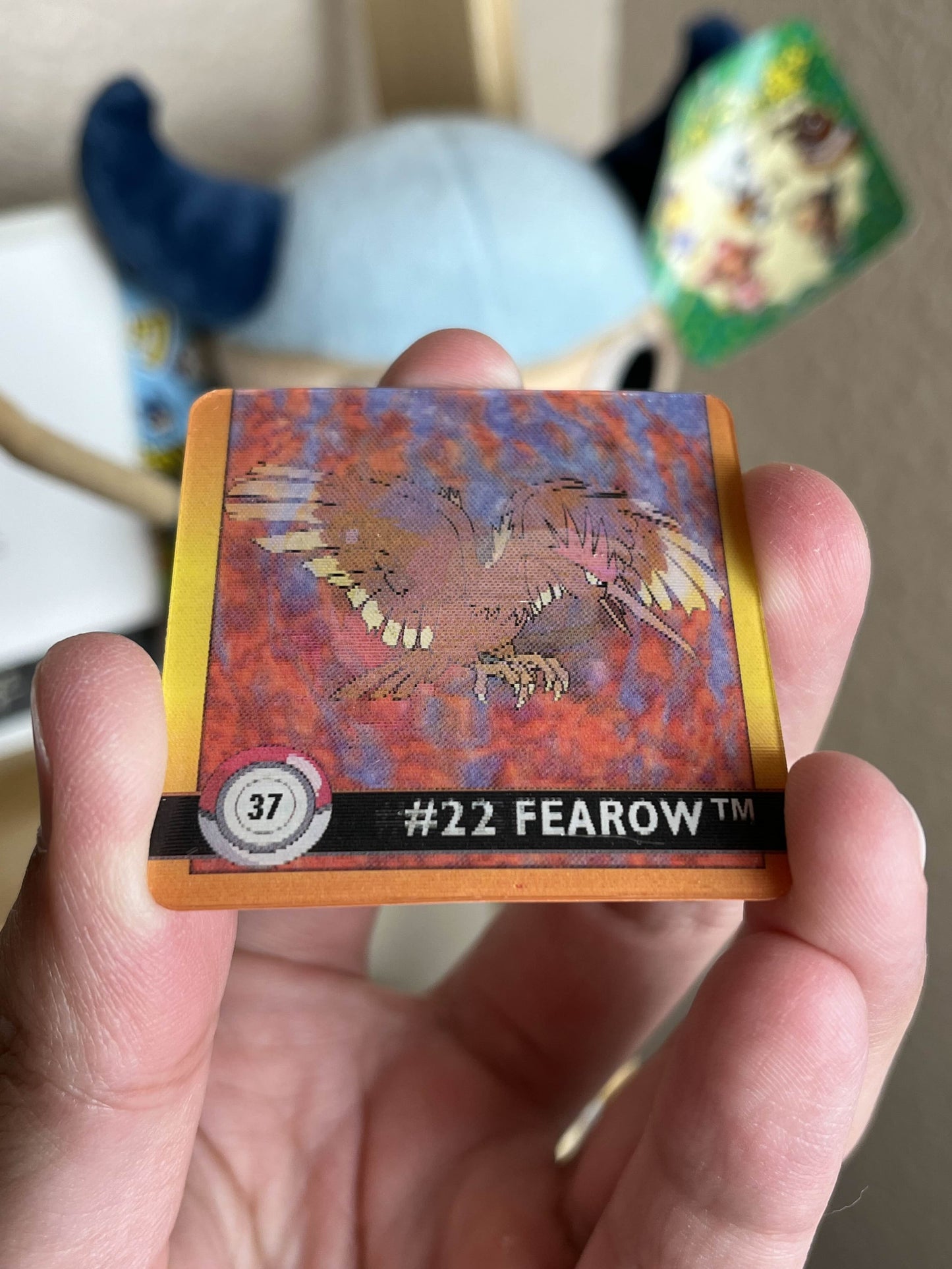 Pokemon Lenticular Card Spearow/Fearow MINT