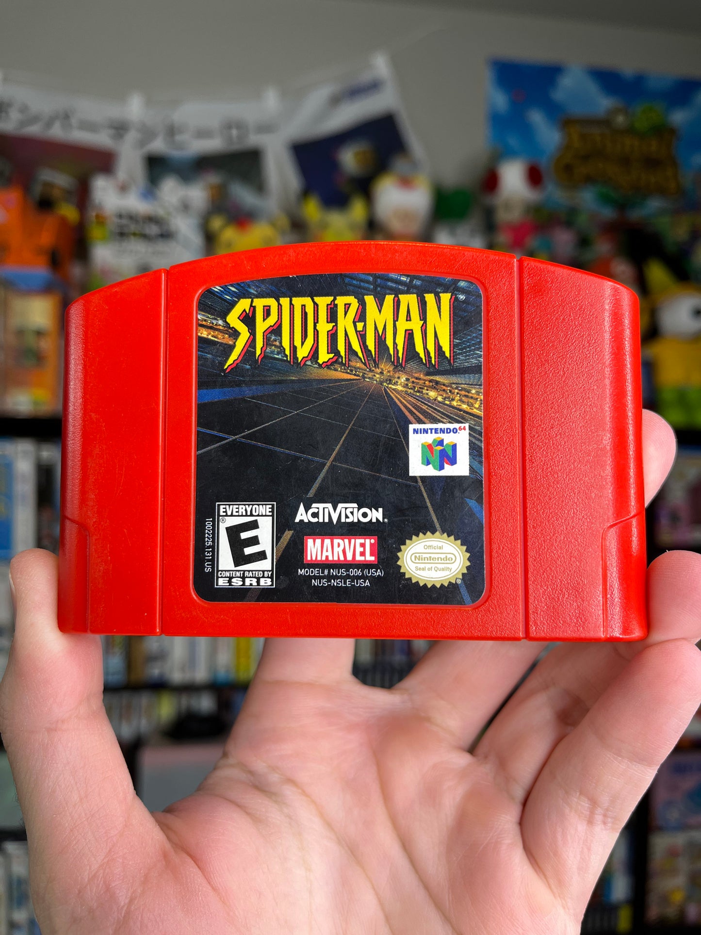 Spider-Man N64 Clean Authentic W/ Manual