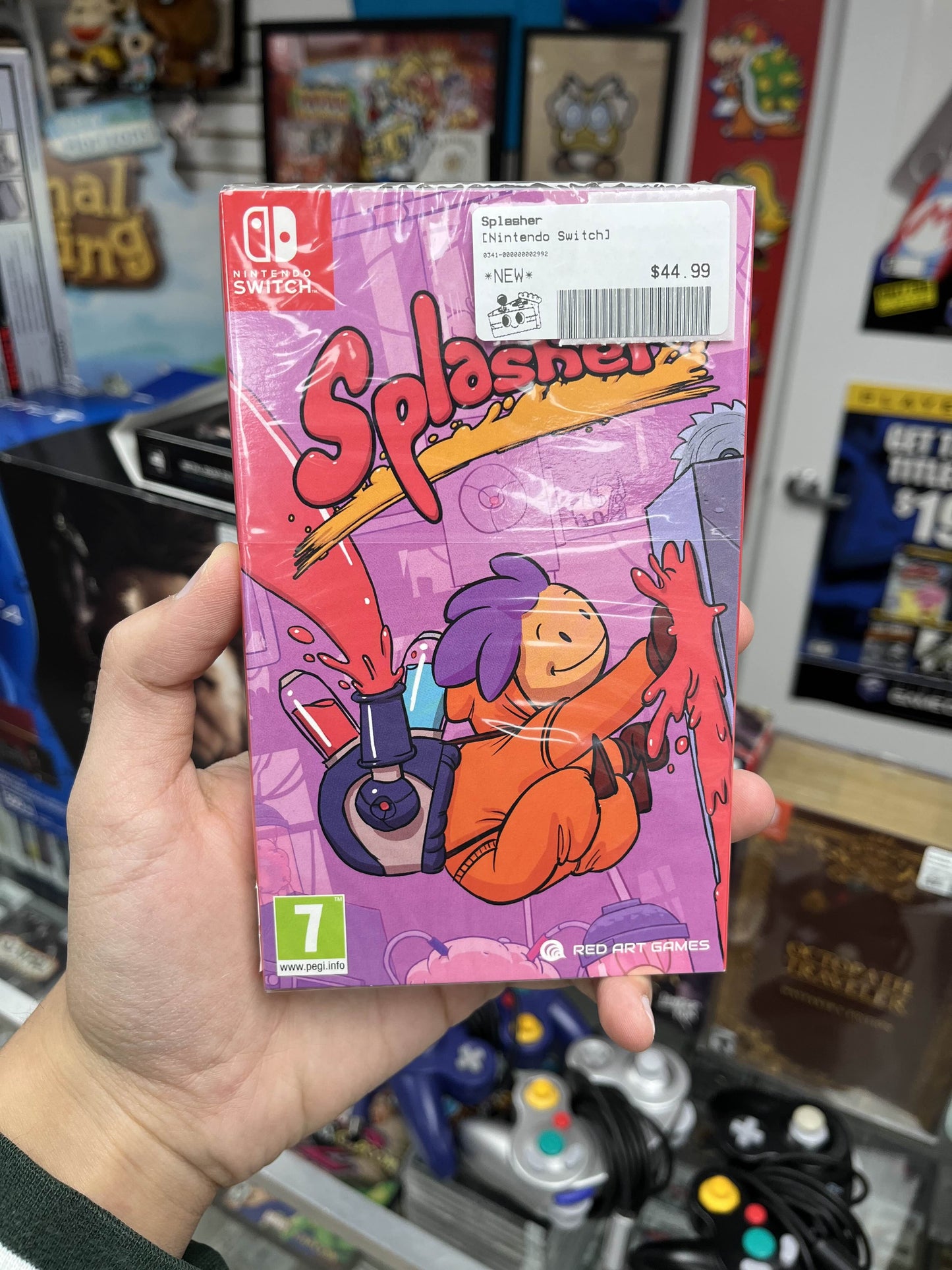 Splasher Nintendo Switch Sealed