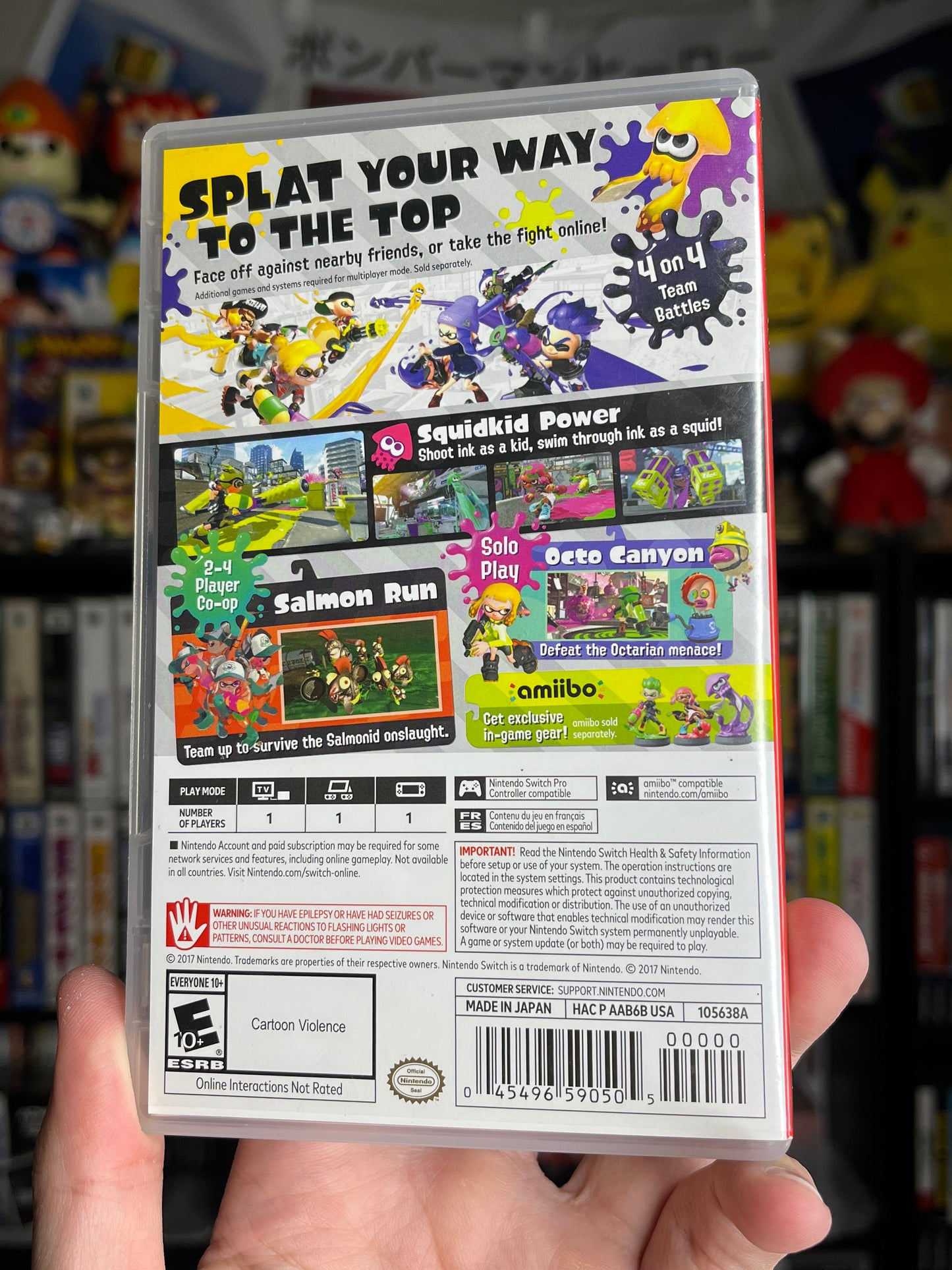 Splatoon 2 Switch CIB