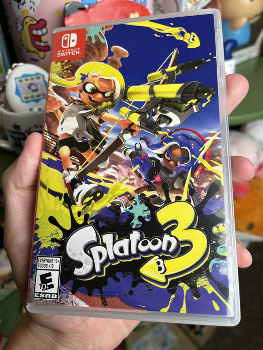 Splatoon 3 Switch CIB Clean