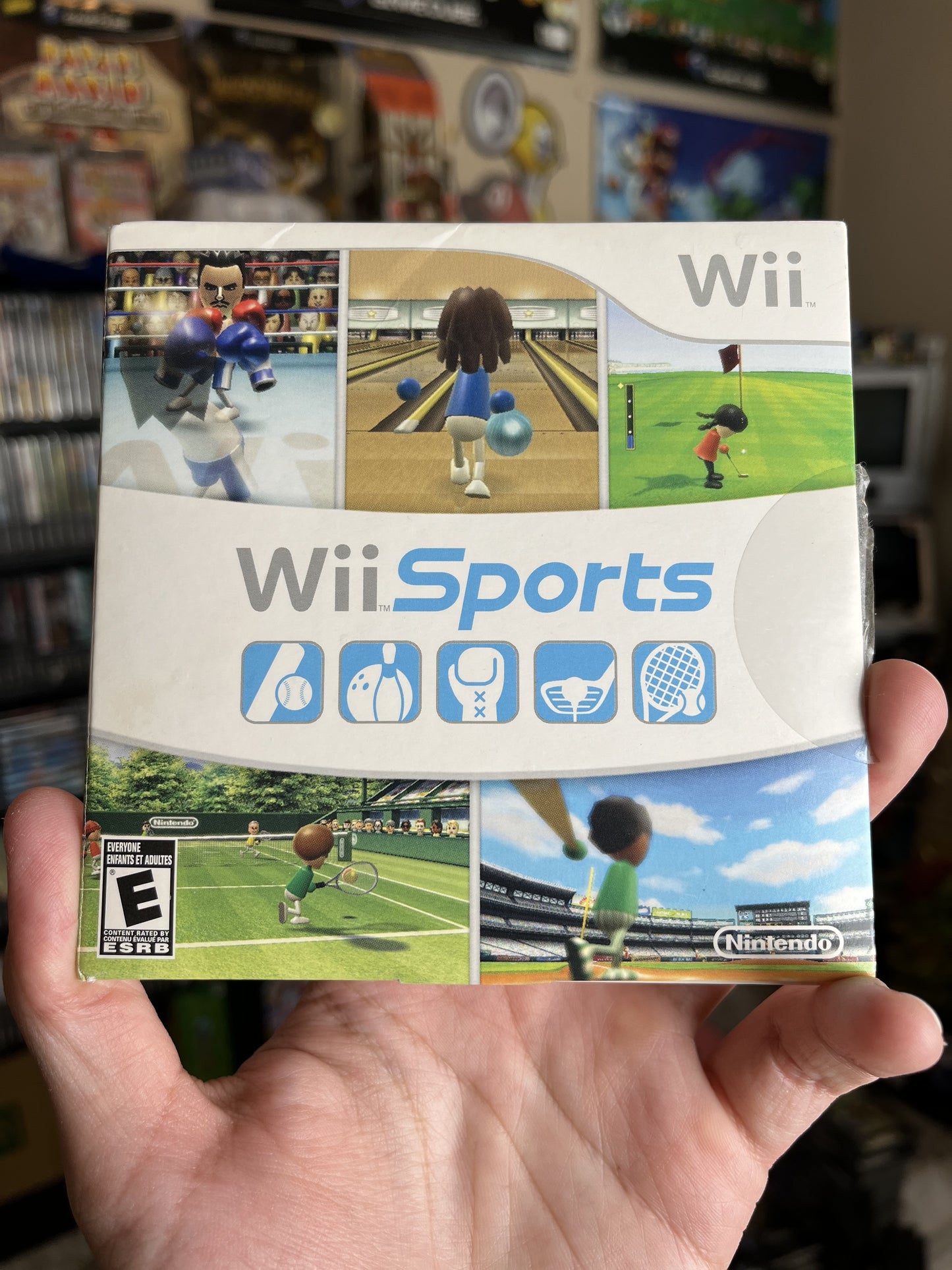 Wii Sports CIB Clean