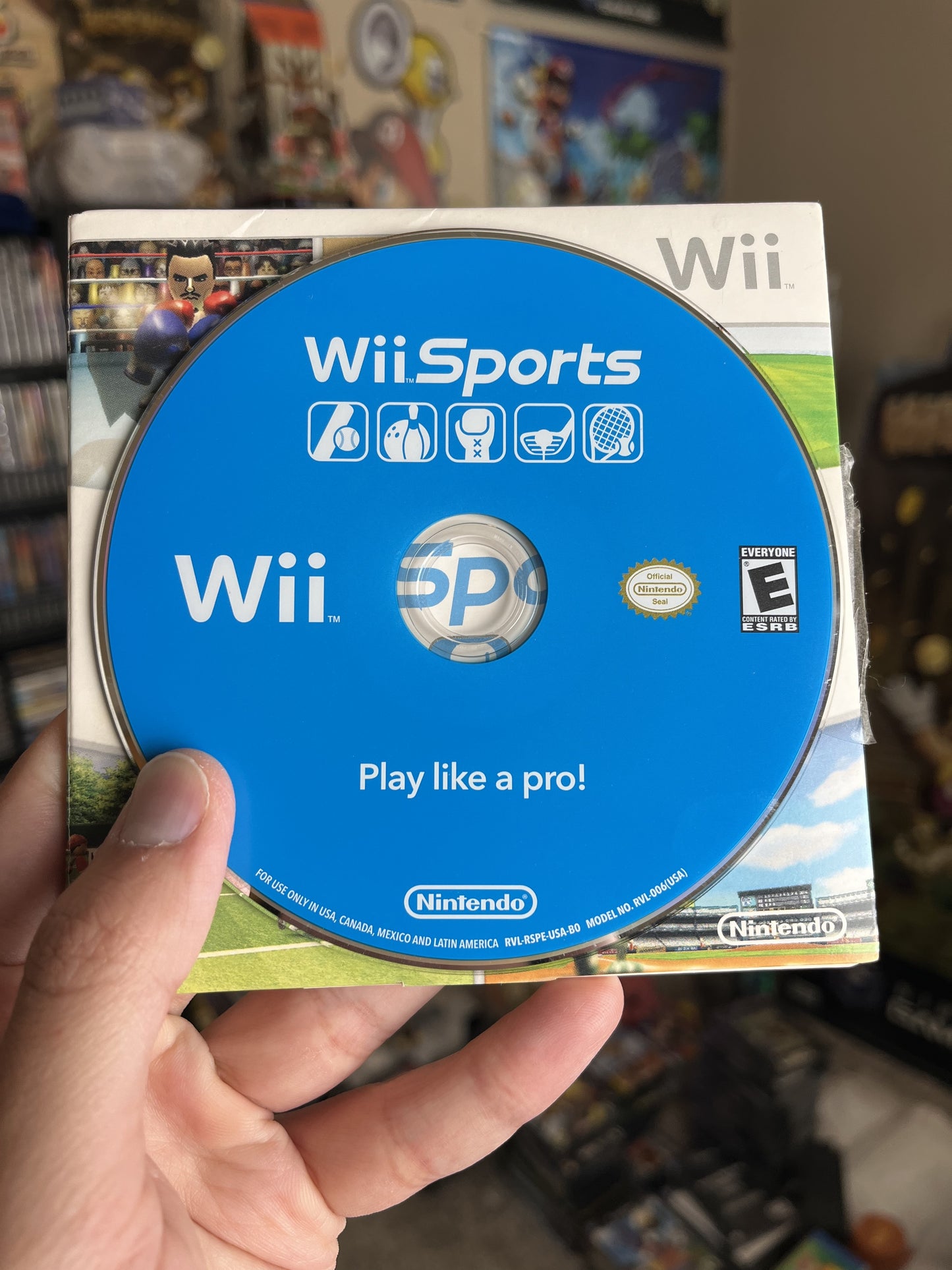 Wii Sports CIB Clean