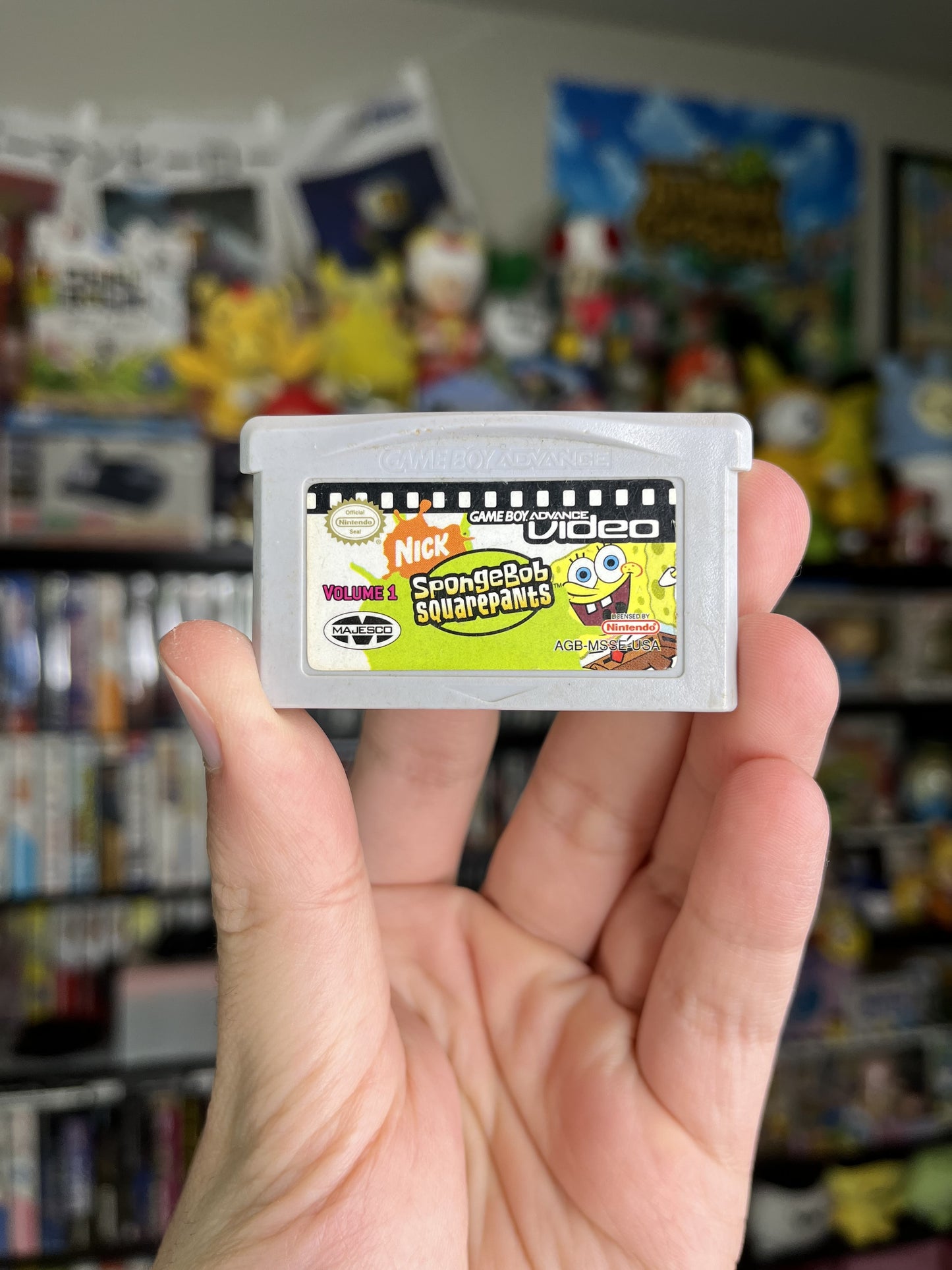 Spongebob Squarepants GBA Video Volume 1