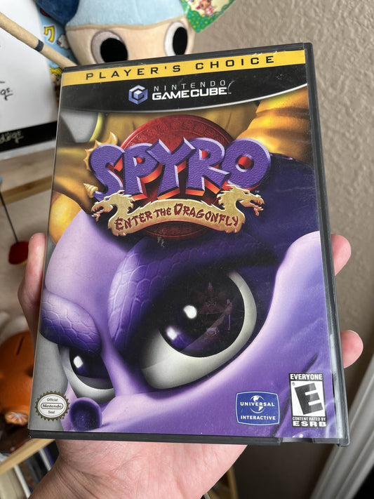 Spyro Enter the Dragonfly GameCube CIB Clean