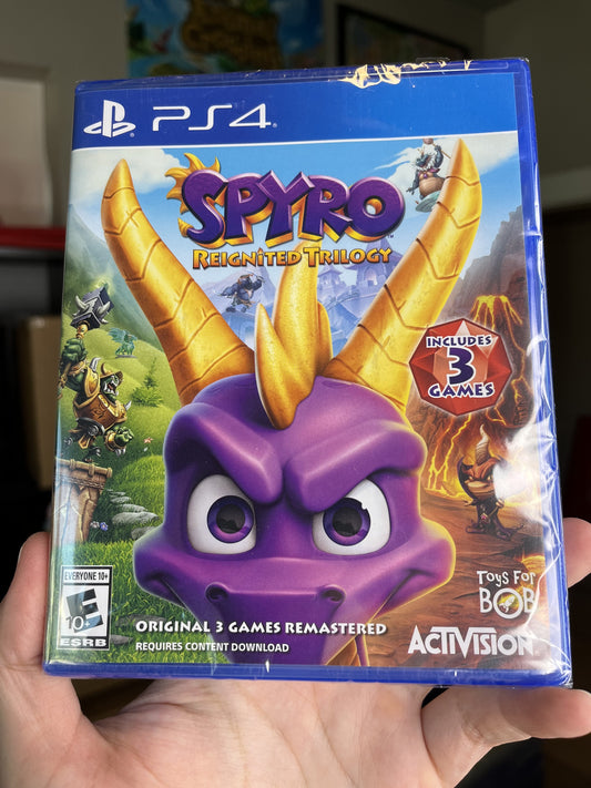 Spyro Reignited Trilogy PS4 Sealed