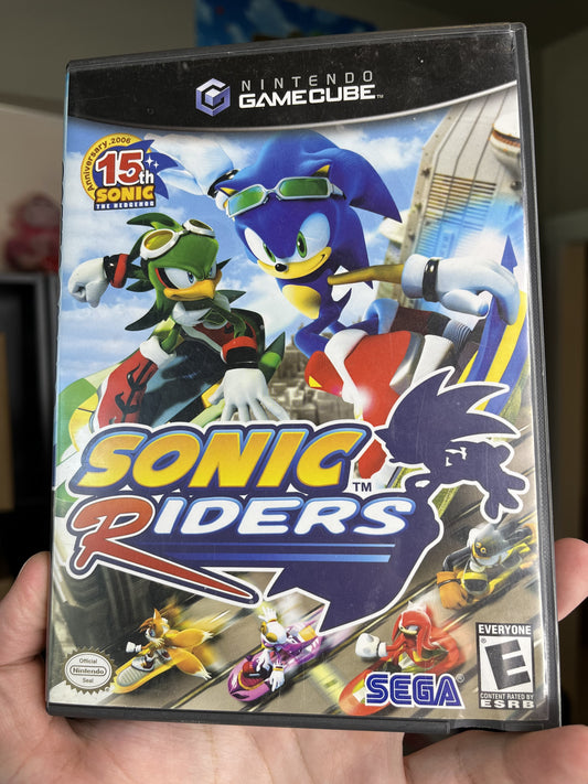 Sonic Riders GameCube CIB Black Label