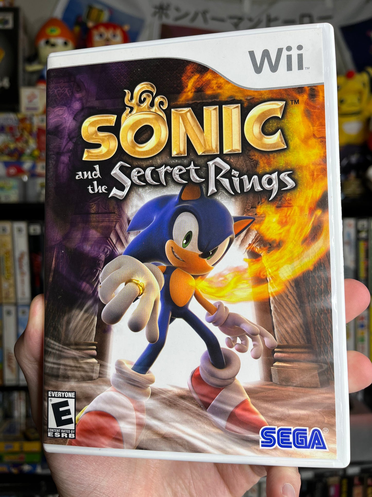 Sonic and the Secret Rings Wii CIB