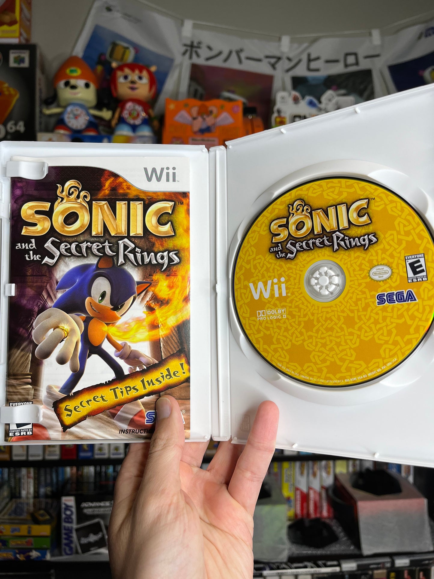 Sonic and the Secret Rings Wii CIB