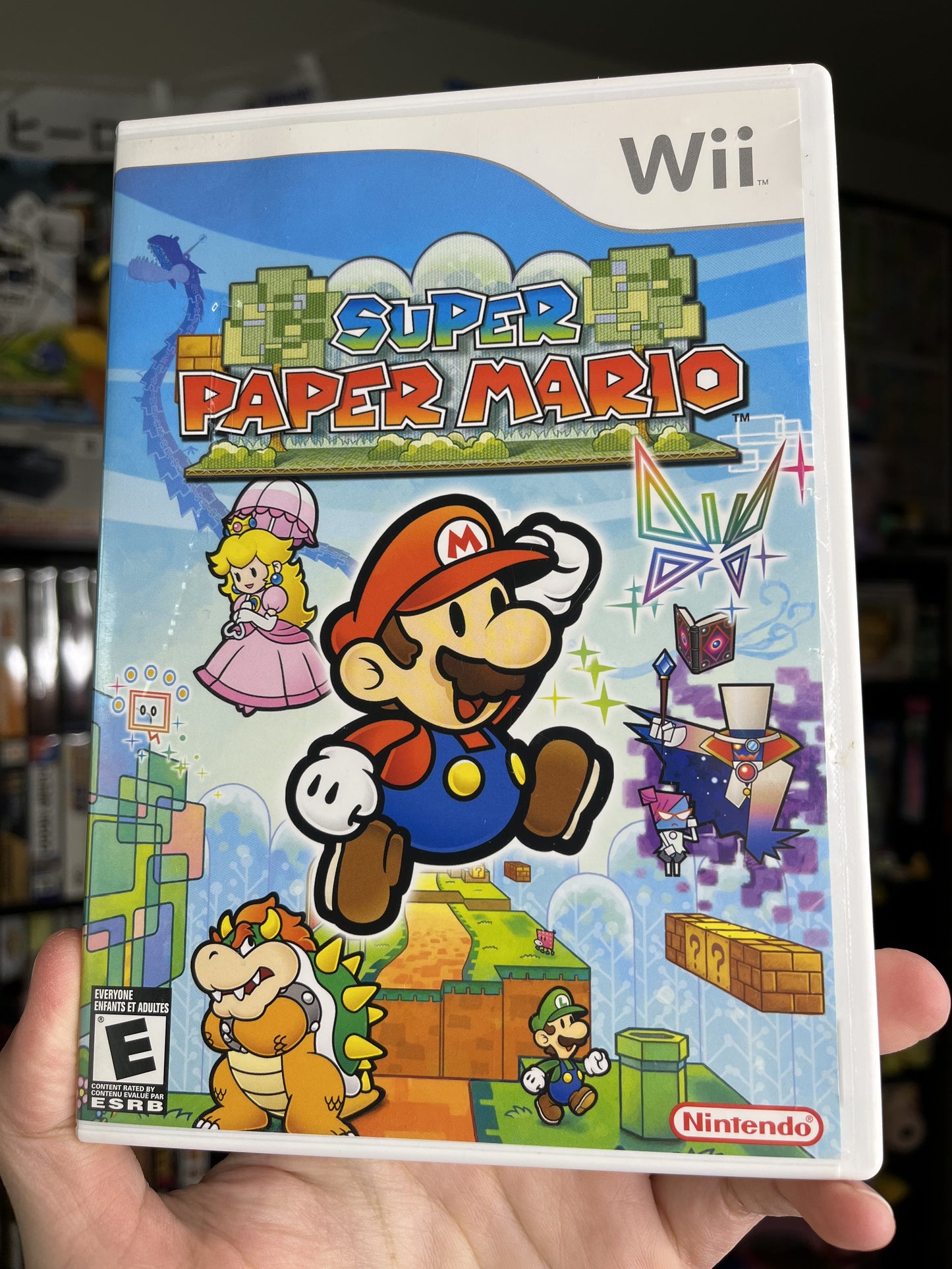 Super Paper Mario Wii Boxed