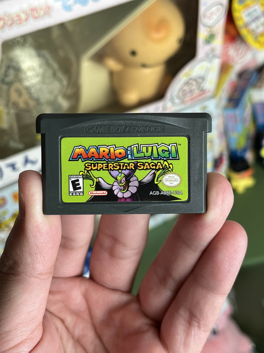 Mario & Luigi Superstar Saga GBA Authentic Clean