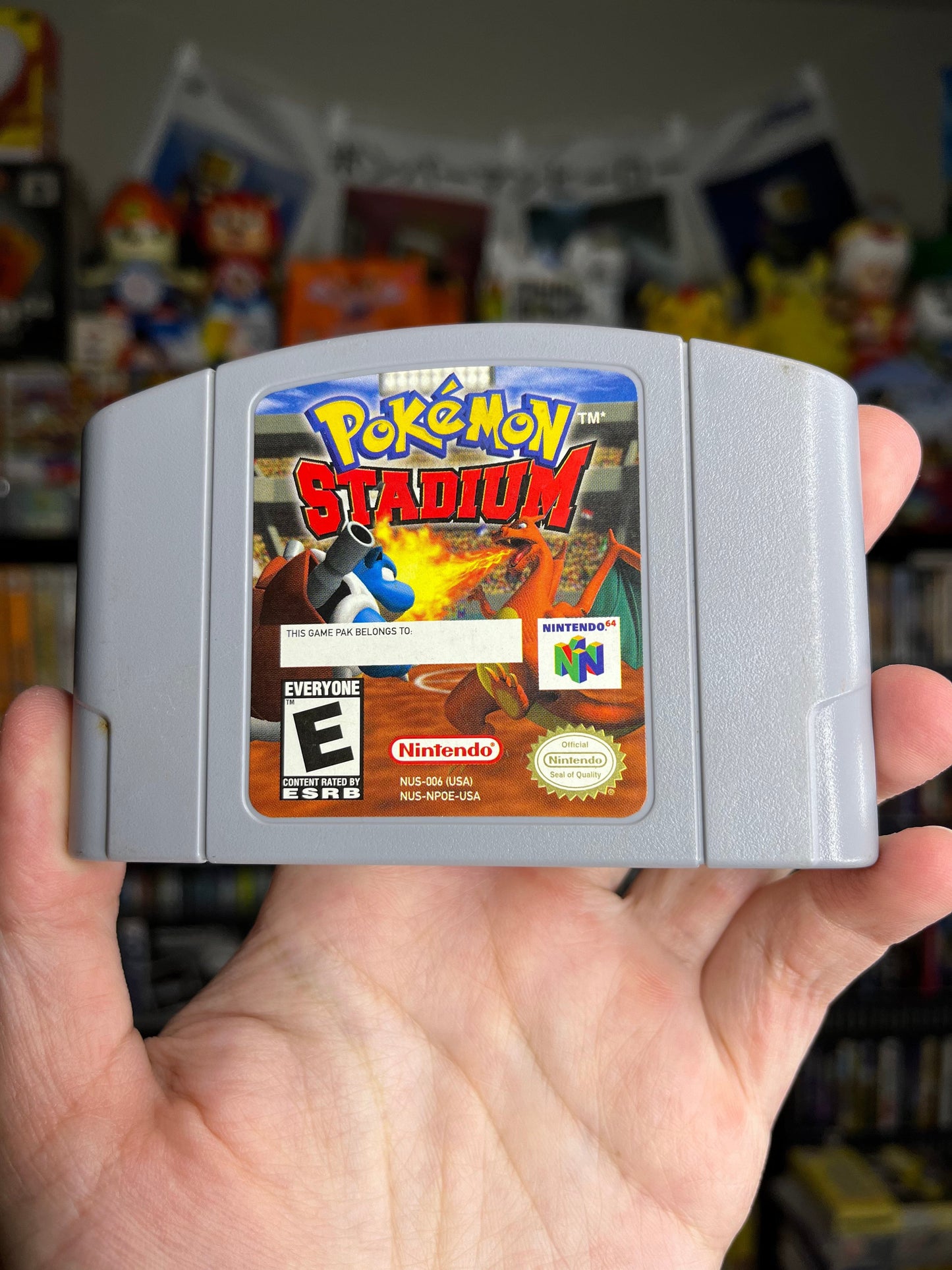 Pokemon Stadium N64 Clean W/ Manual!